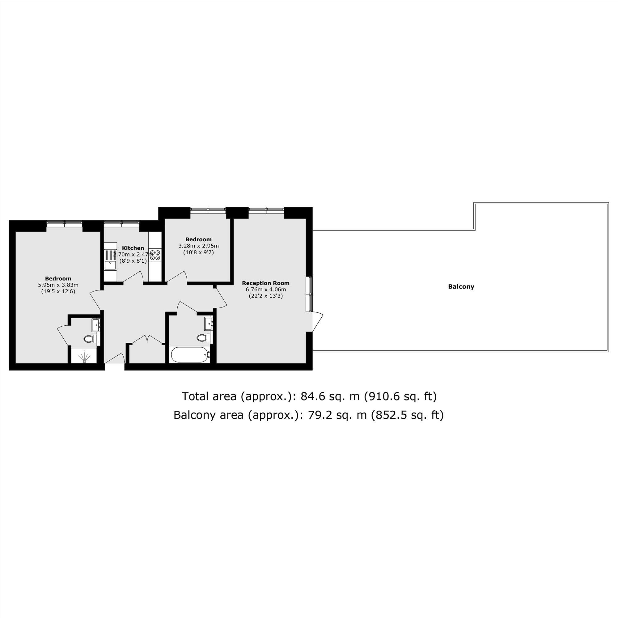 Broadway, West Ealing floorplan