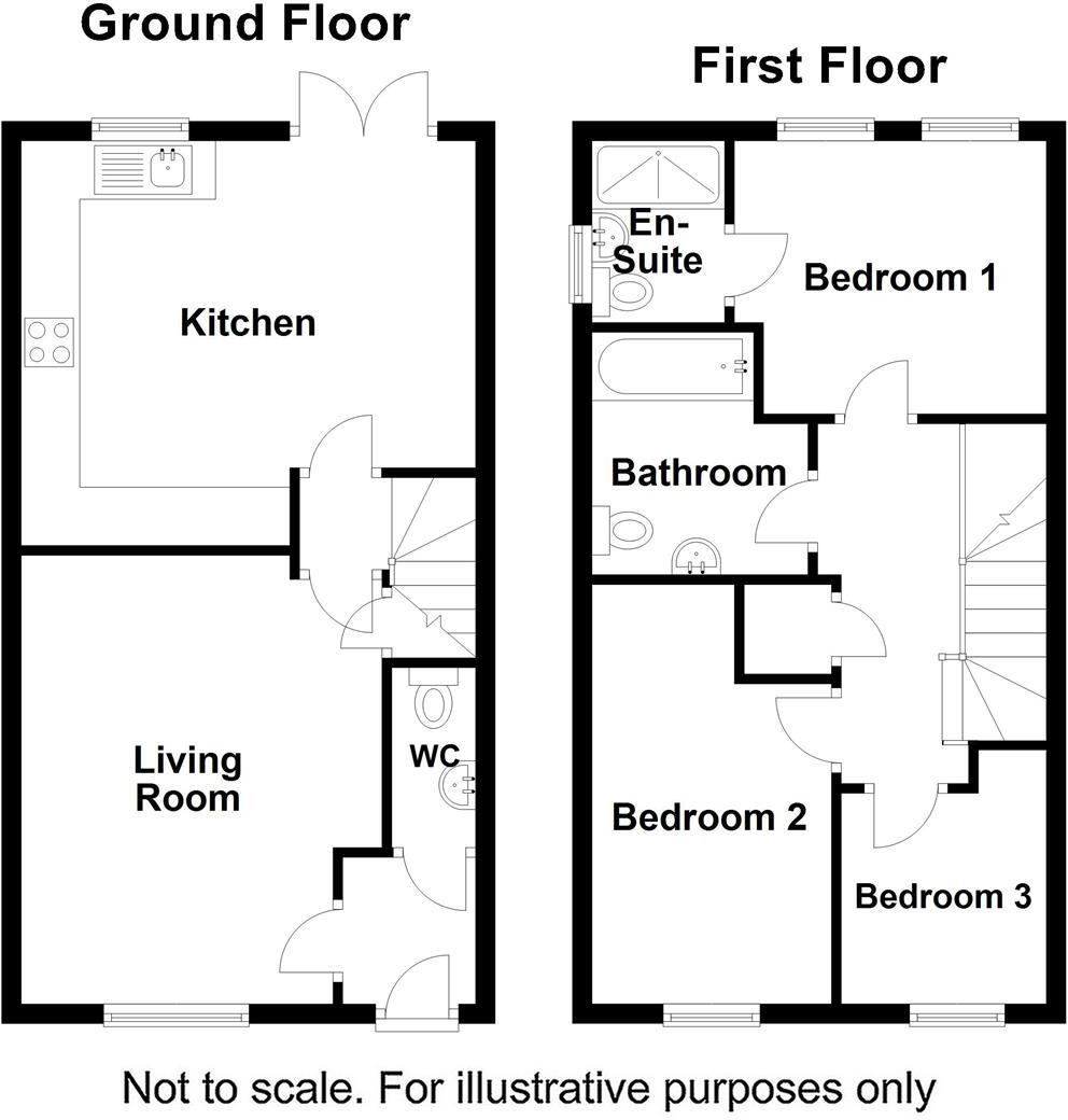De Bray Close, Northampton floorplan