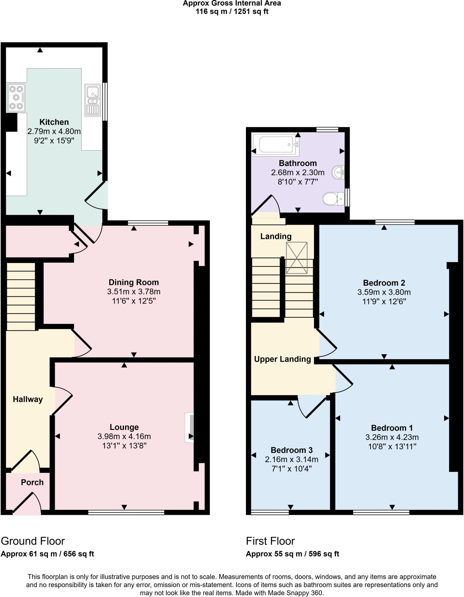 Wallace Street, Dumbarton floorplan
