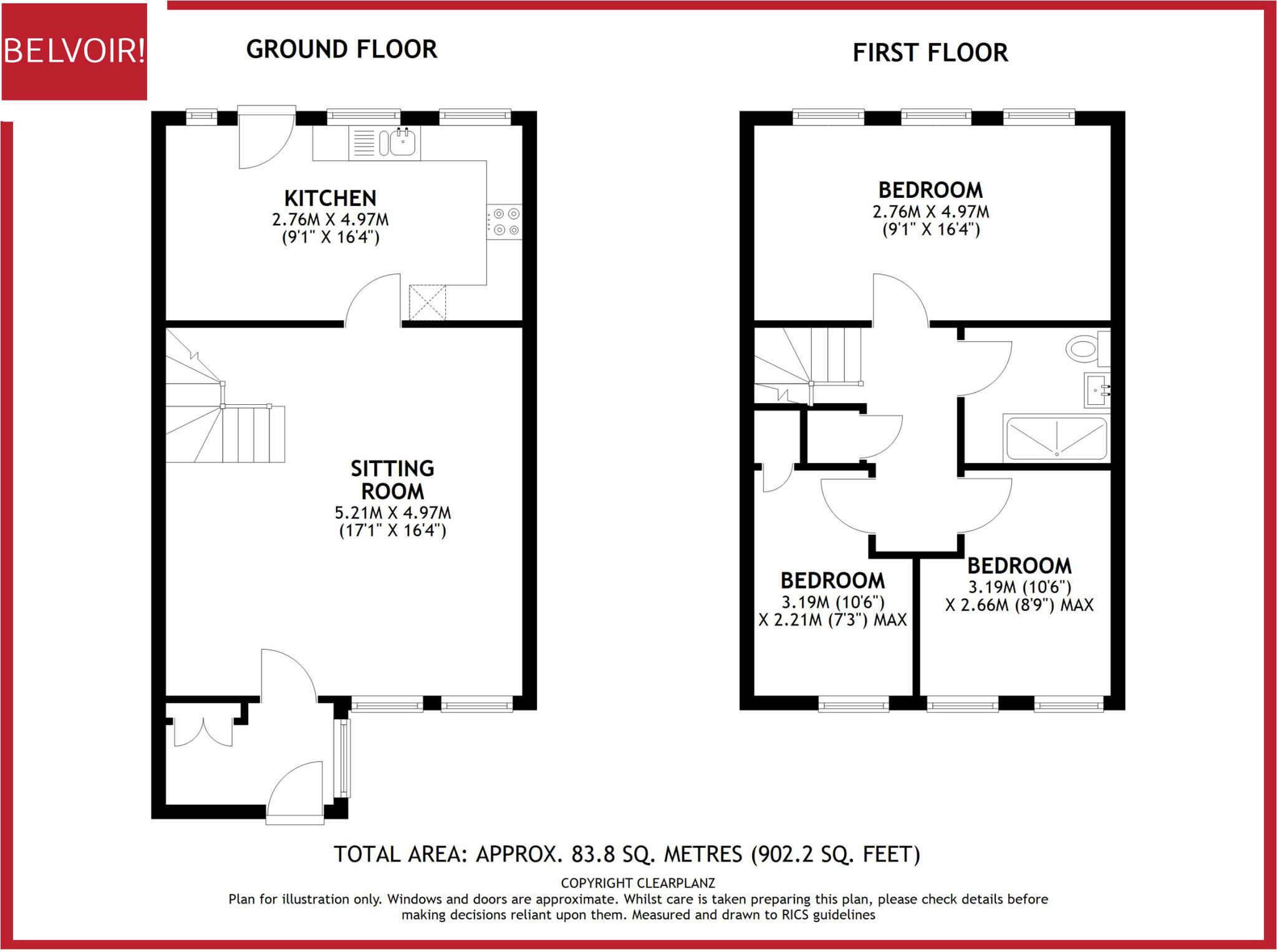 Herons Rise, Andover floorplan