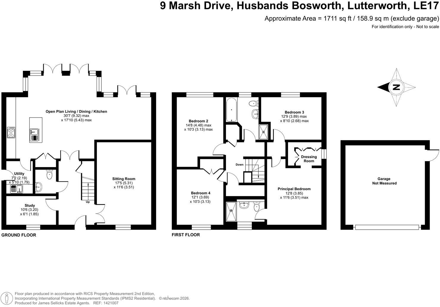 Marsh Drive, Husbands Bosworth, Lutterworth floorplan
