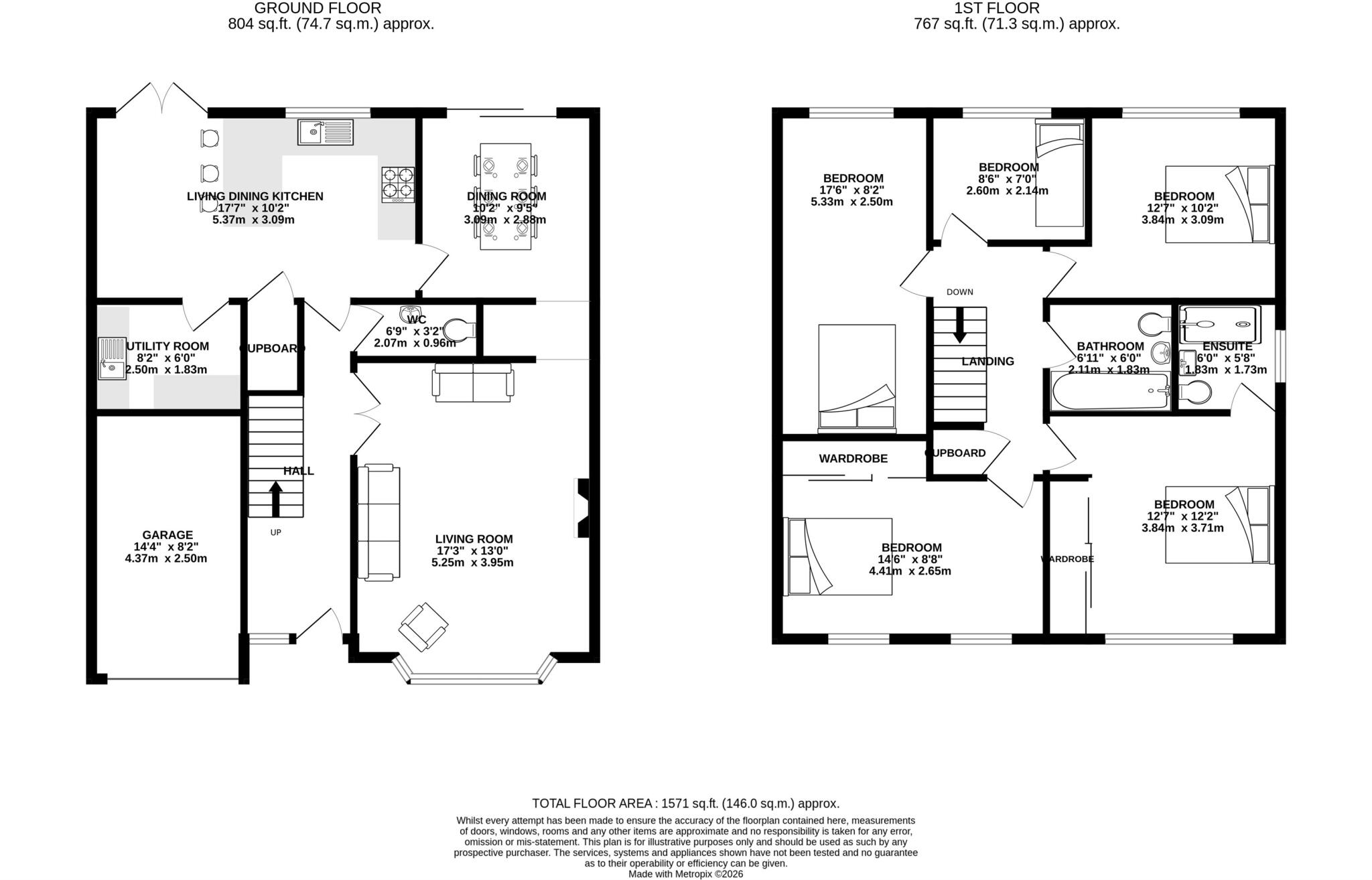Partridge Way, Wincham floorplan