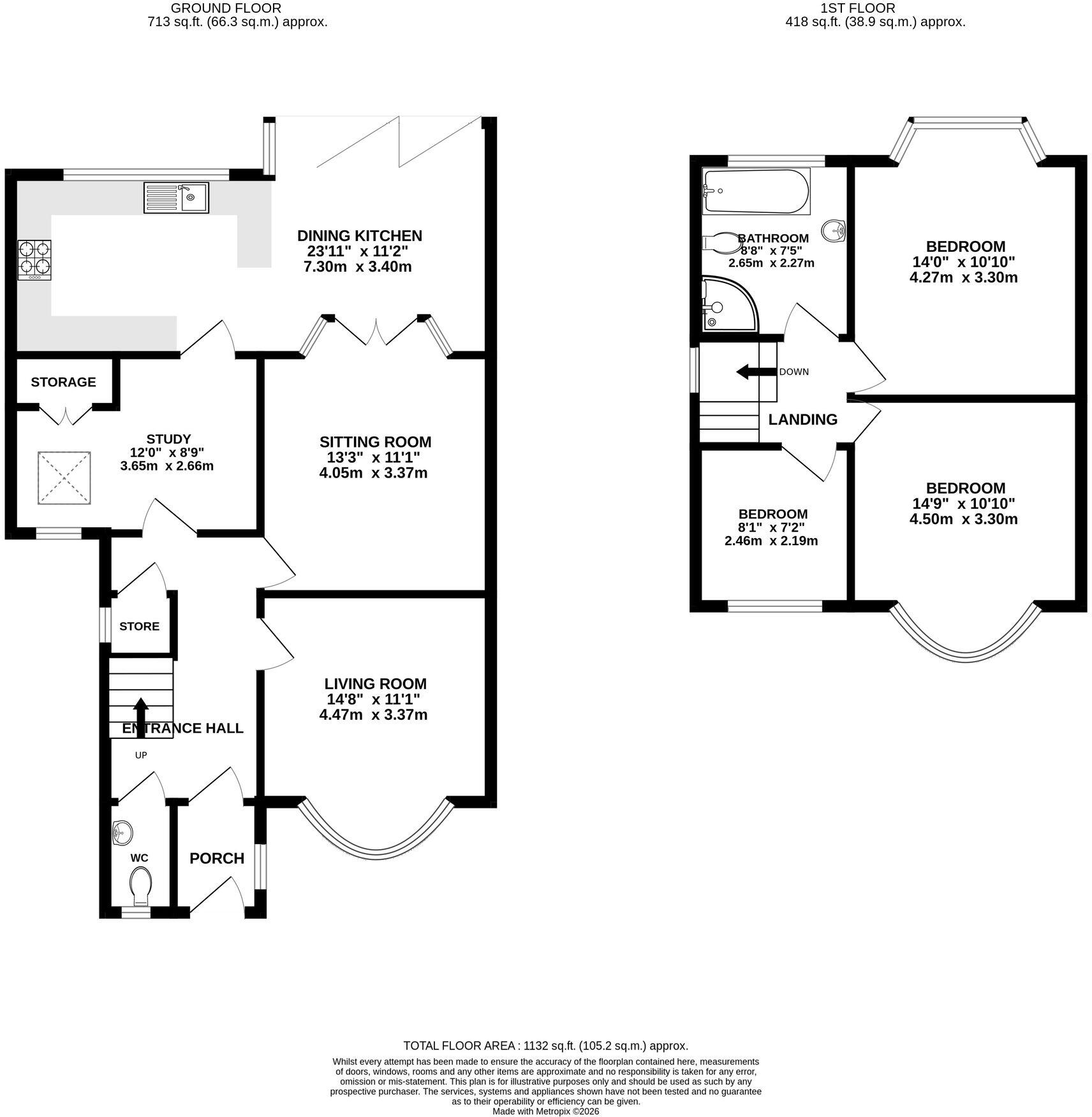 Midland Road, Bramhall, SK7 floorplan