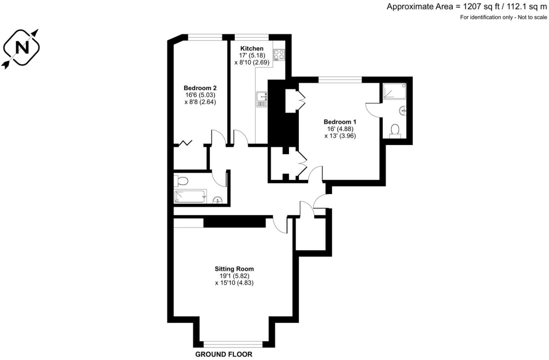 Castle Malwood Lodge, Minstead, SO43 floorplan