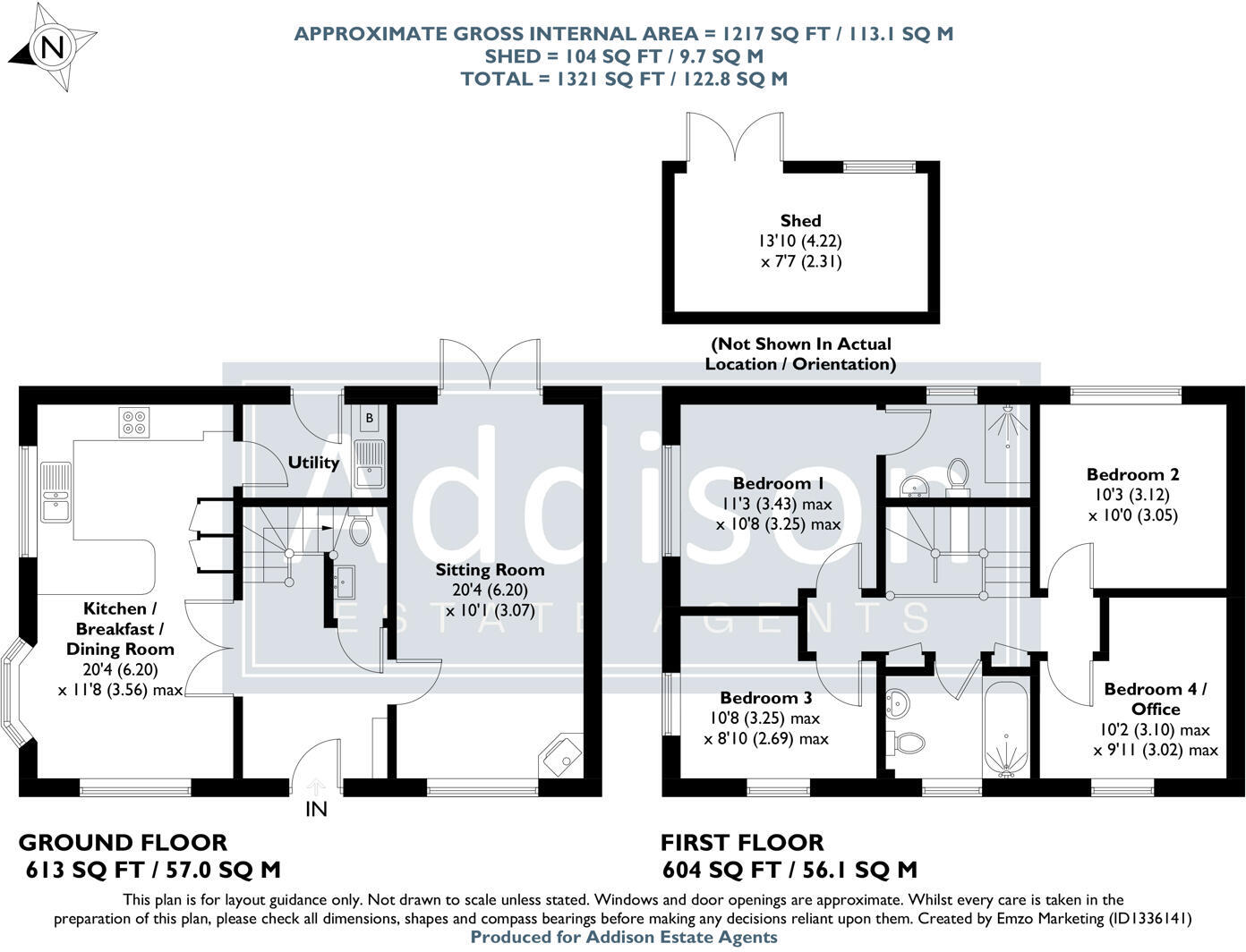 Addison Road, Sarisbury Green floorplan