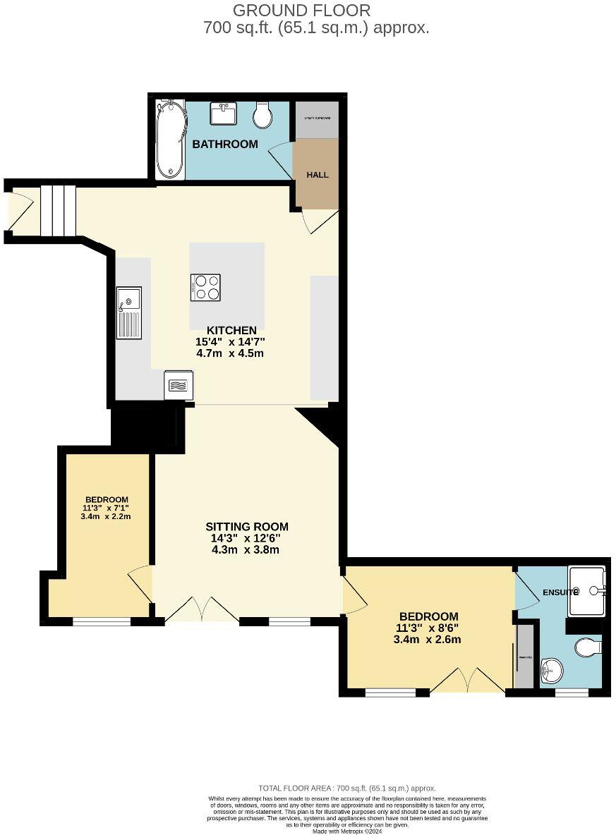 Aldwyn Tower, Malvern floorplan