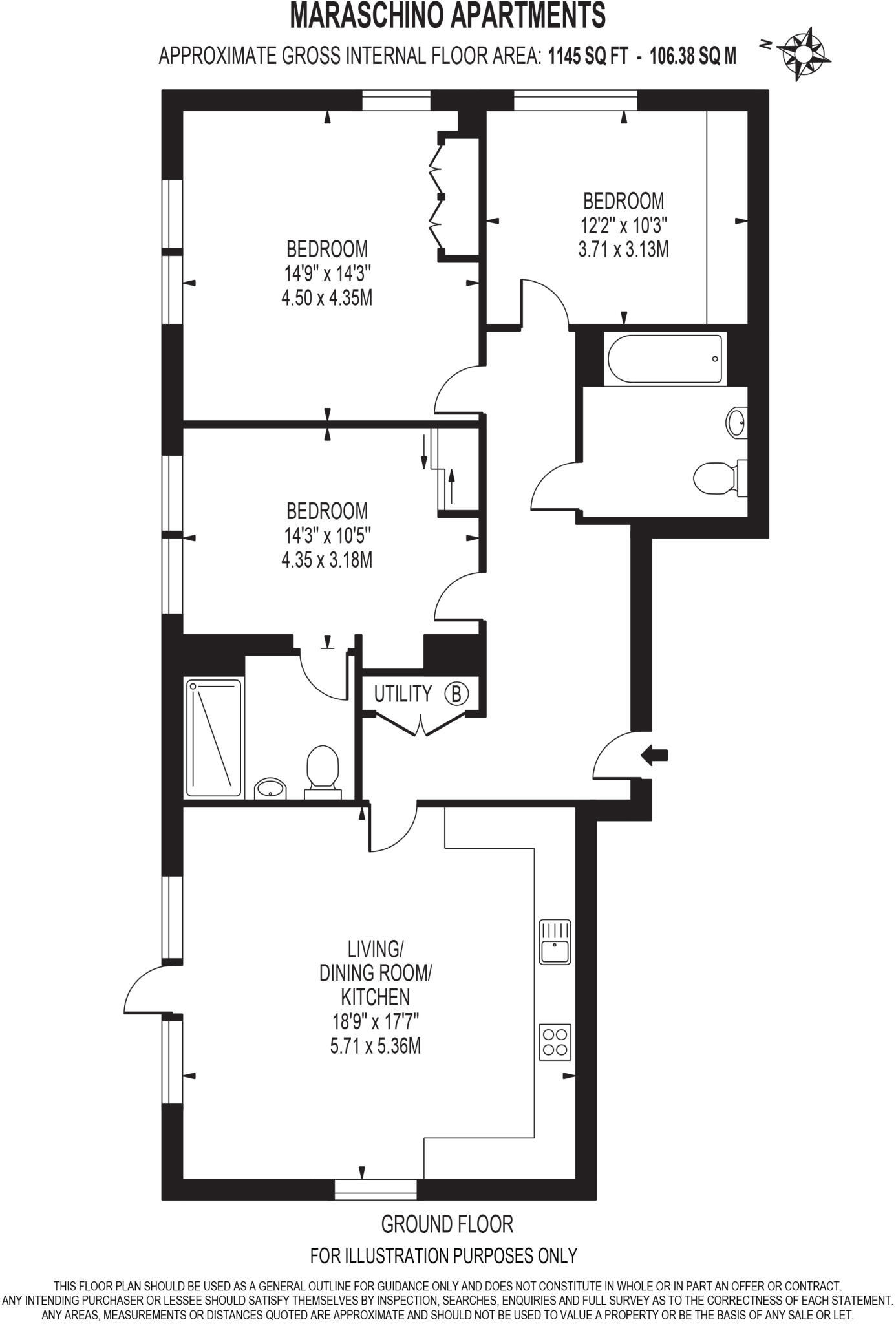 Cherry Orchard Road, East Croydon floorplan