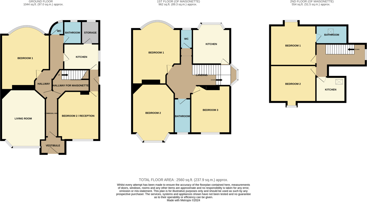 Queens Park Road, Queens Park, Bournemouth, BH8 floorplan
