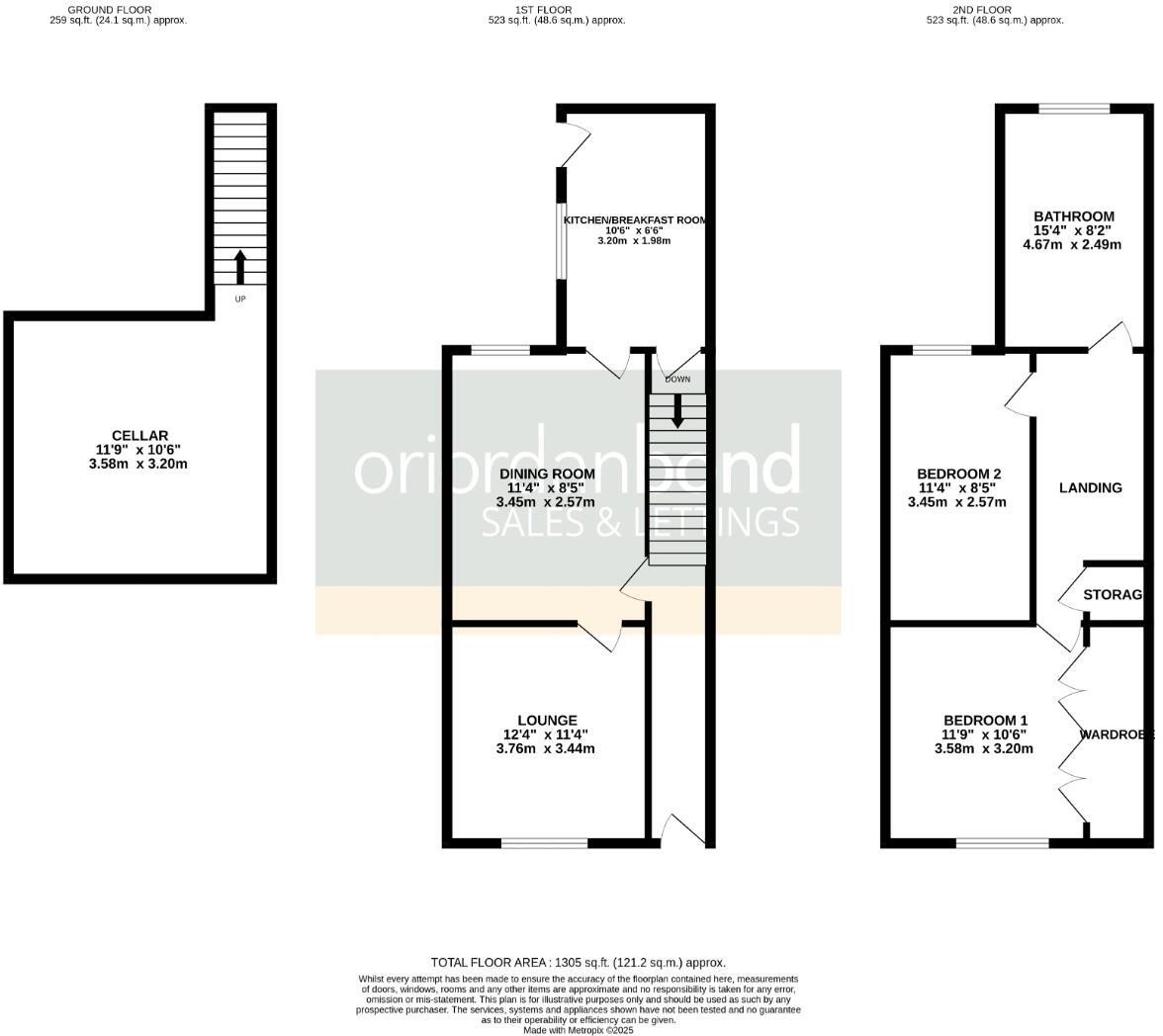 Louise Road, The Mounts, Northampton NN1 floorplan
