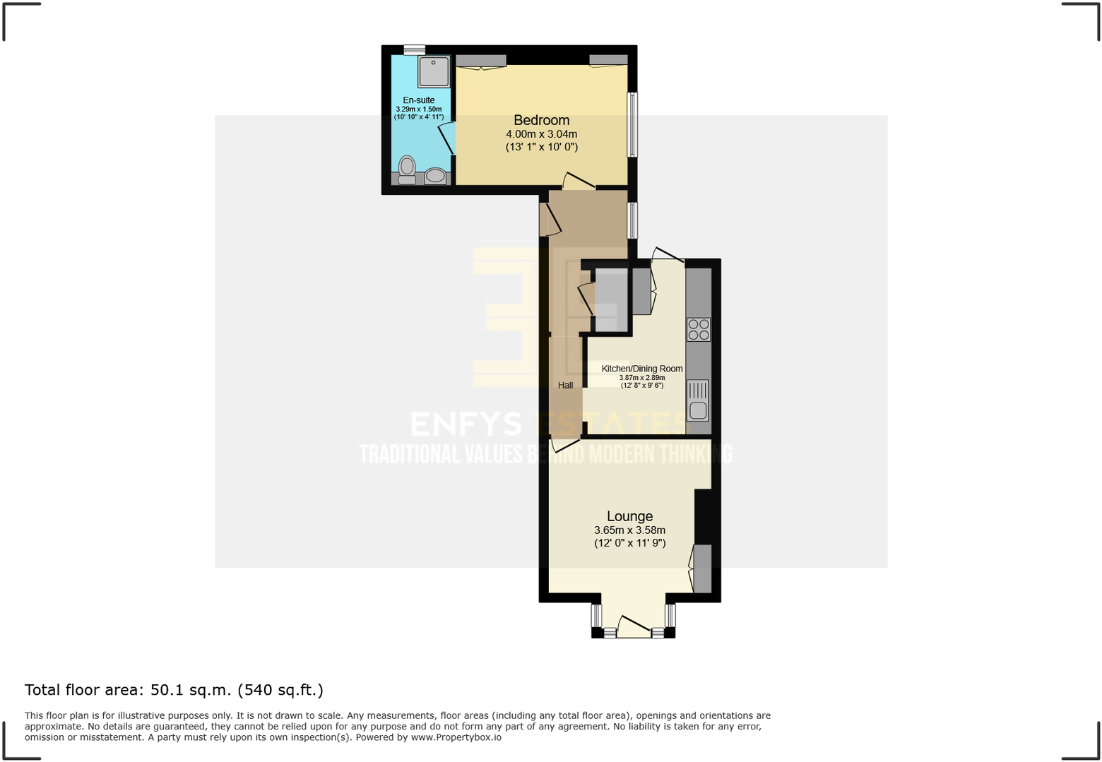 Station Road, Deganwy, LL31 floorplan