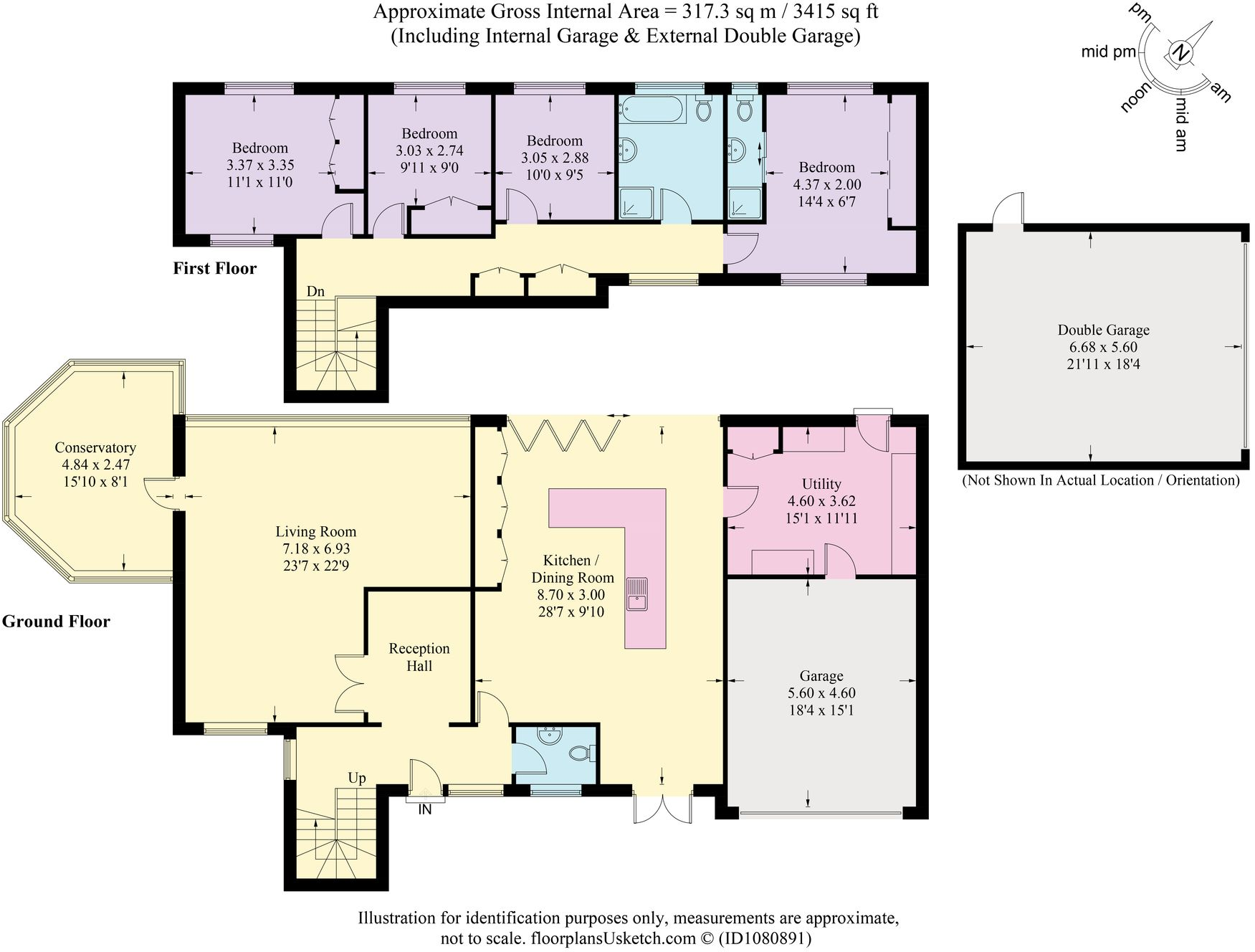 Beeches Lane, Saughall, CH1 floorplan