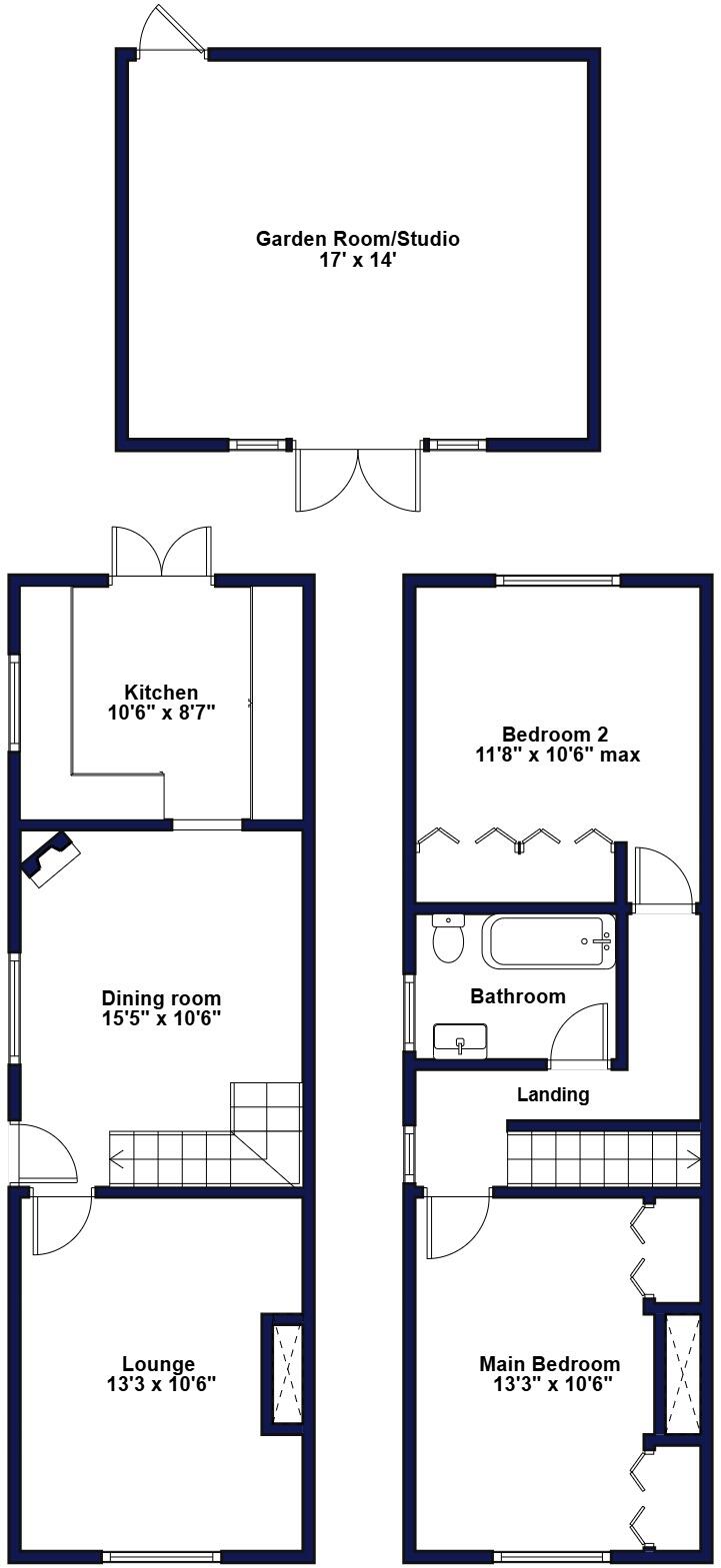 Nursery Road, Ringwood, BH24 floorplan