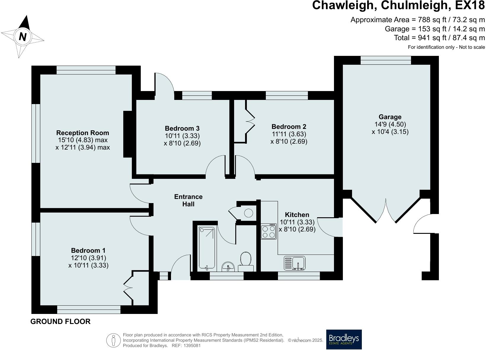 Chawleigh, Chulmleigh, Devon floorplan