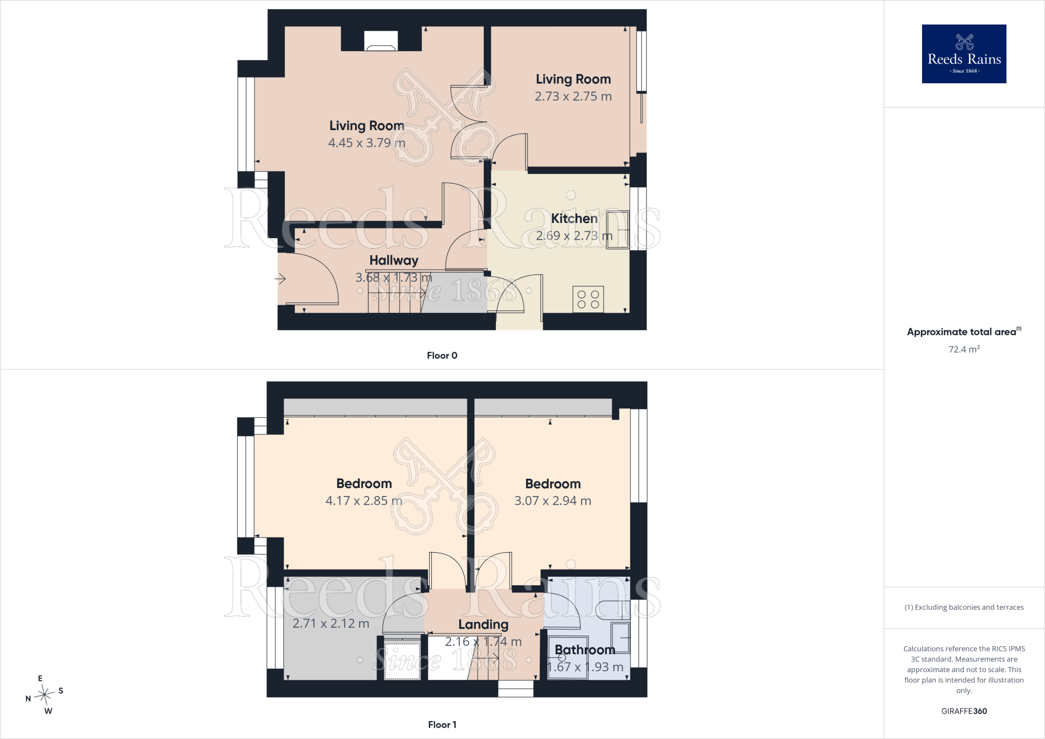 Thorpe Green Drive, Golcar, Huddersfield, West Yorkshire, HD7 floorplan