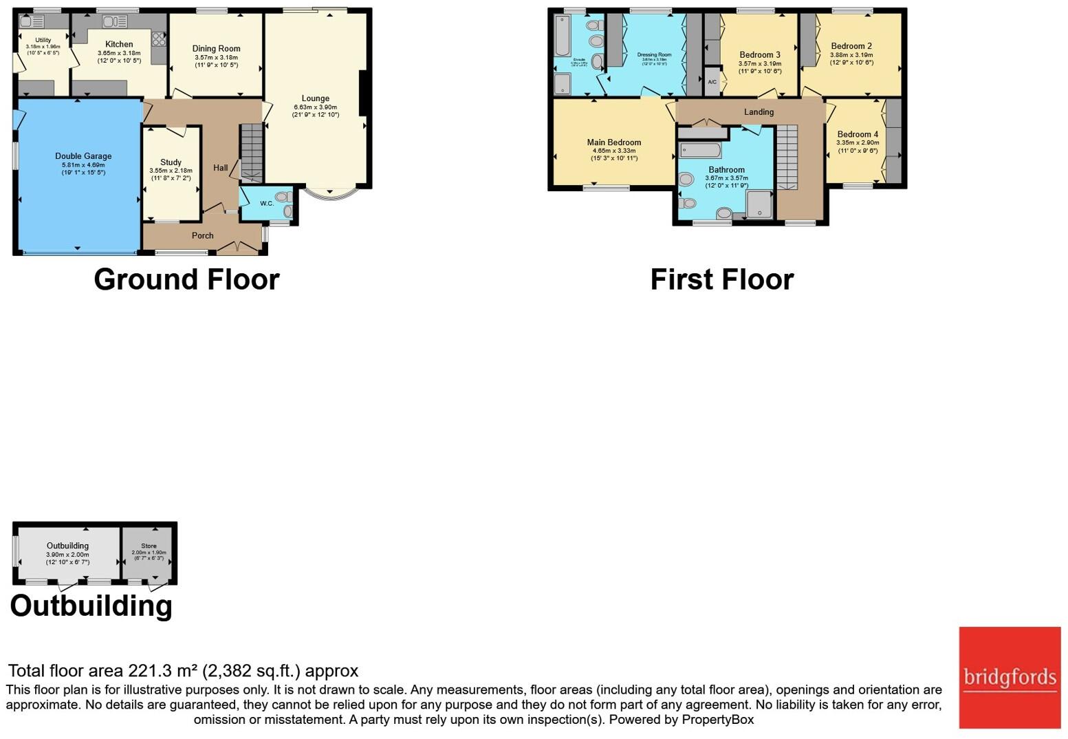 Wordsworth Way, Alsager, Staffordshire, ST7 floorplan