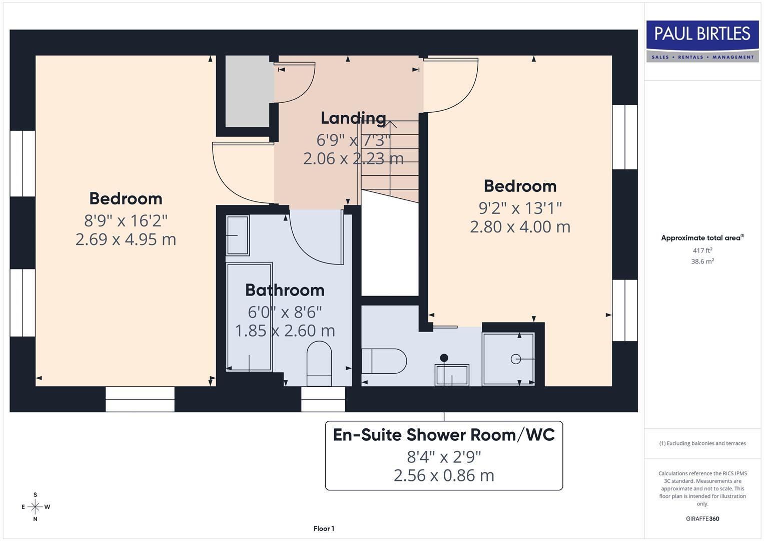 Glastonbury Road, Stretford, Manchester, M32 9PF floorplan