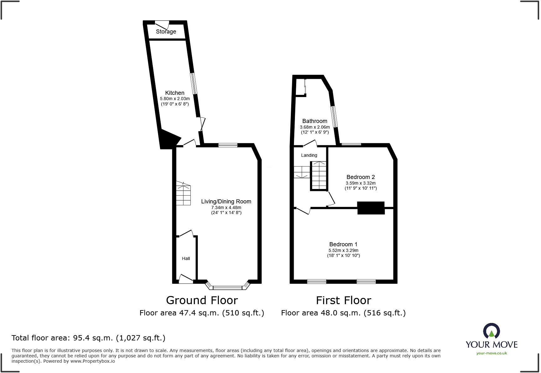 Blenheim Road, Deal, Kent, CT14 floorplan