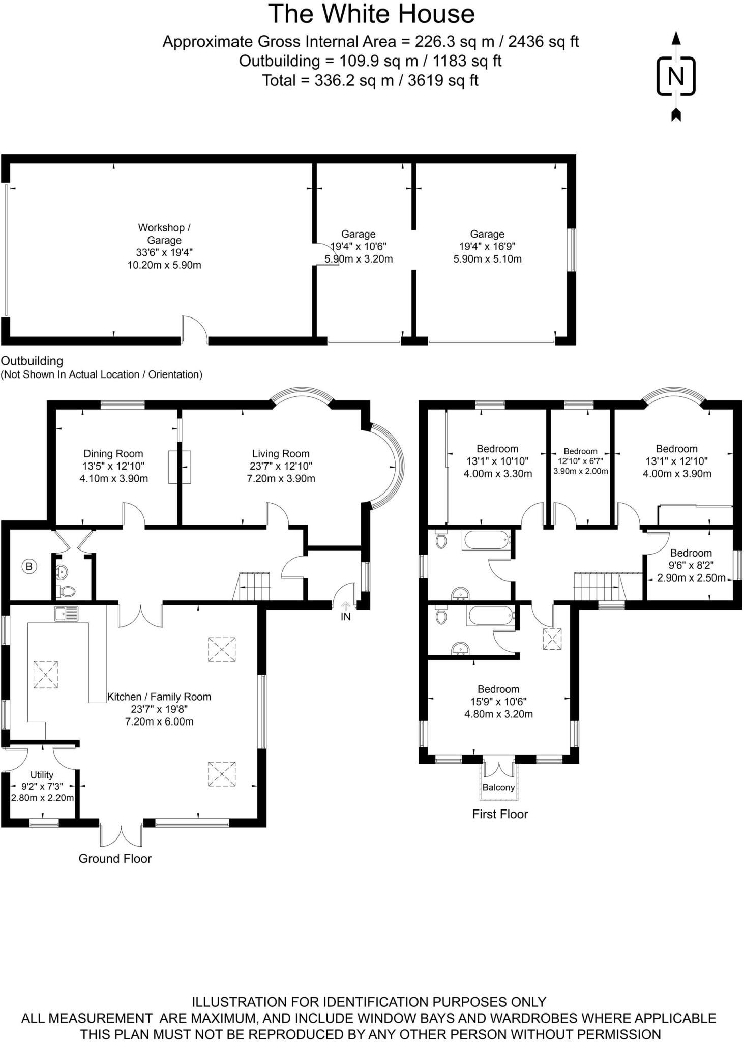 The White House, Marsh Lane, Bolton Percy, YO23 floorplan