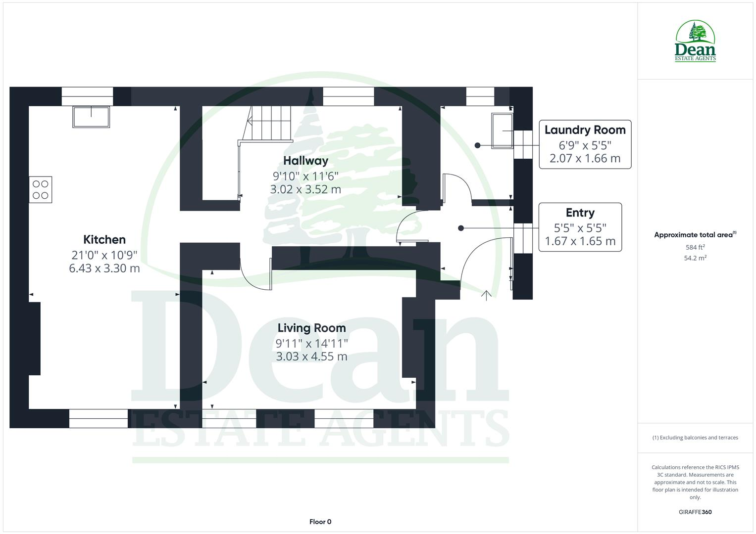 Belle Vue Road, Cinderford floorplan