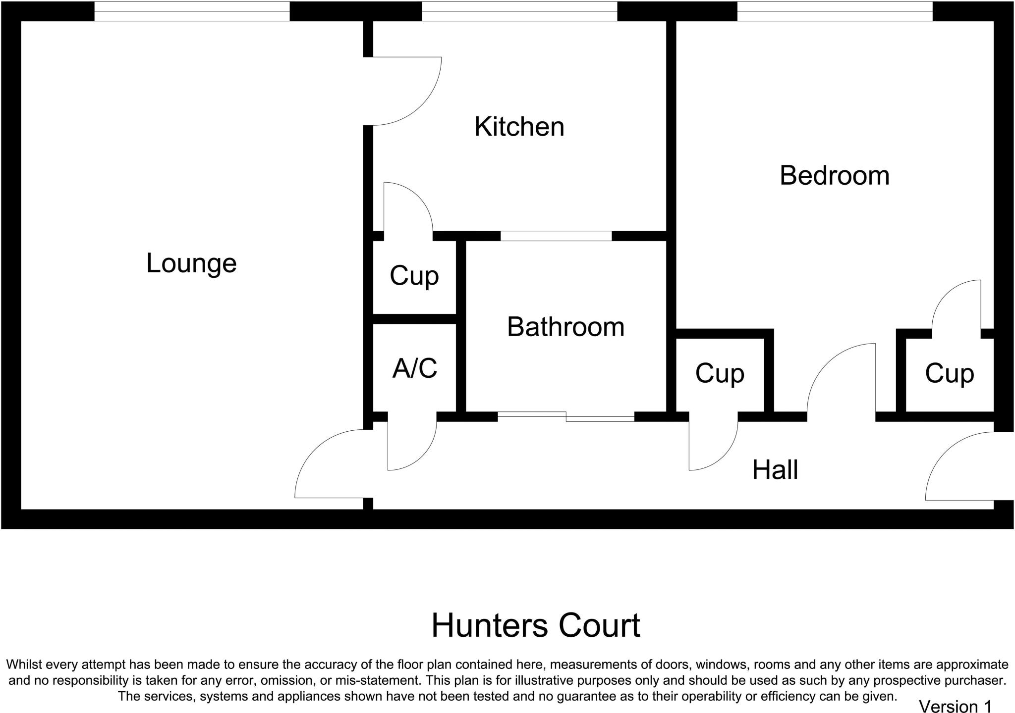 Hunters Court, Newcastle Upon Tyne floorplan