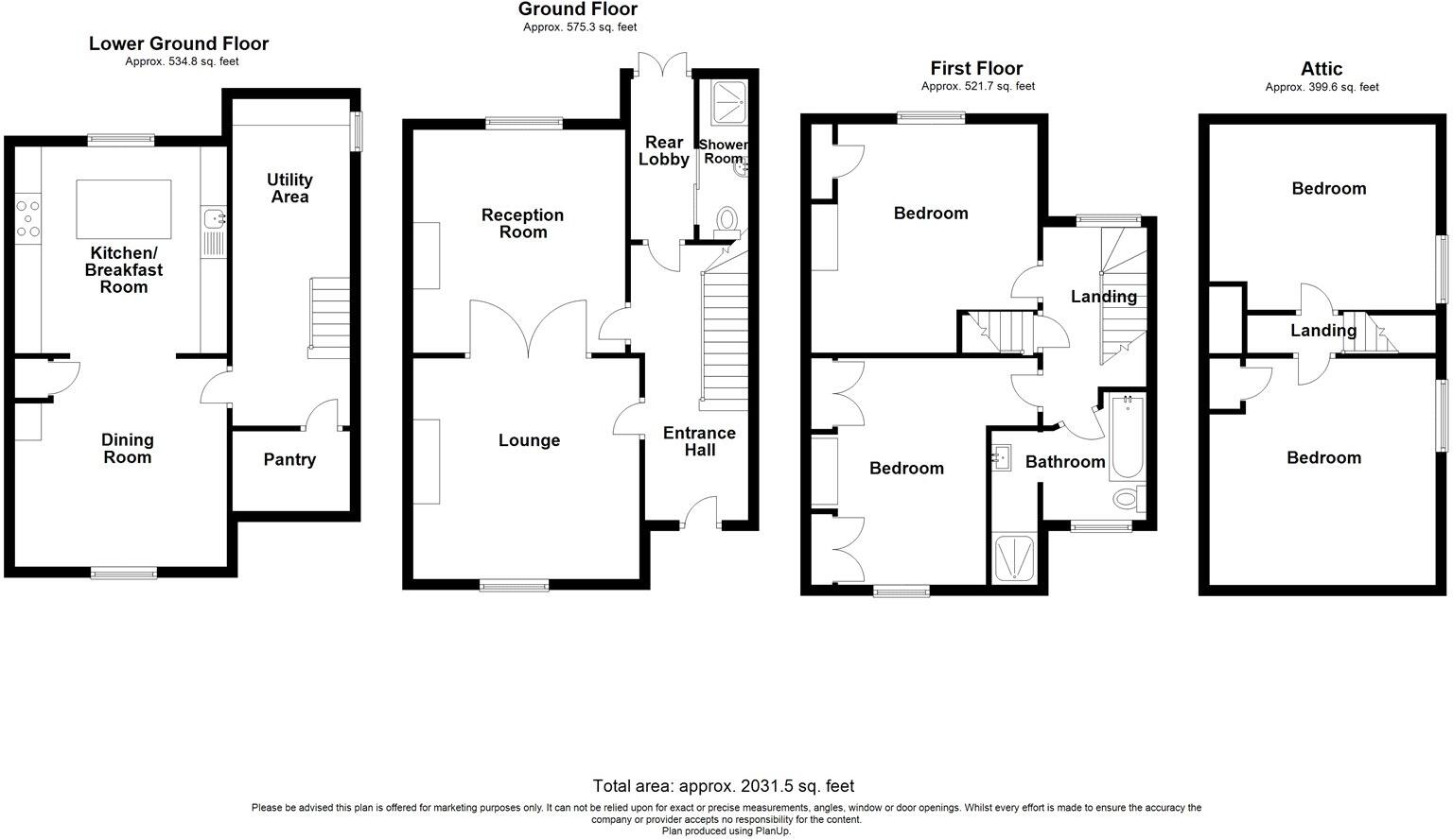 Clarence Place, Gravesend, Kent, DA12 floorplan