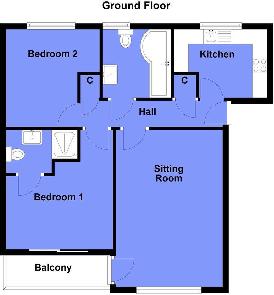 Britannia Way, East Cowes floorplan