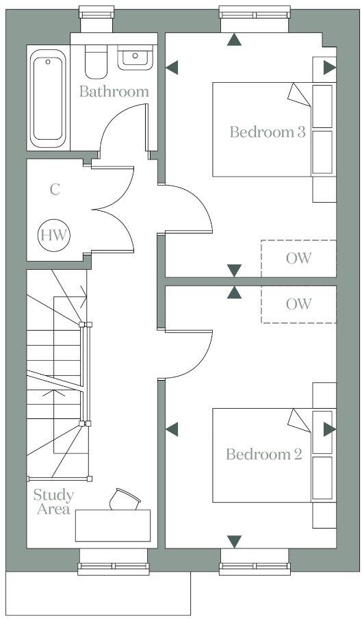 Fernham Homes At Faversham, Love Lane, Faversham, Kent, ME13 floorplan
