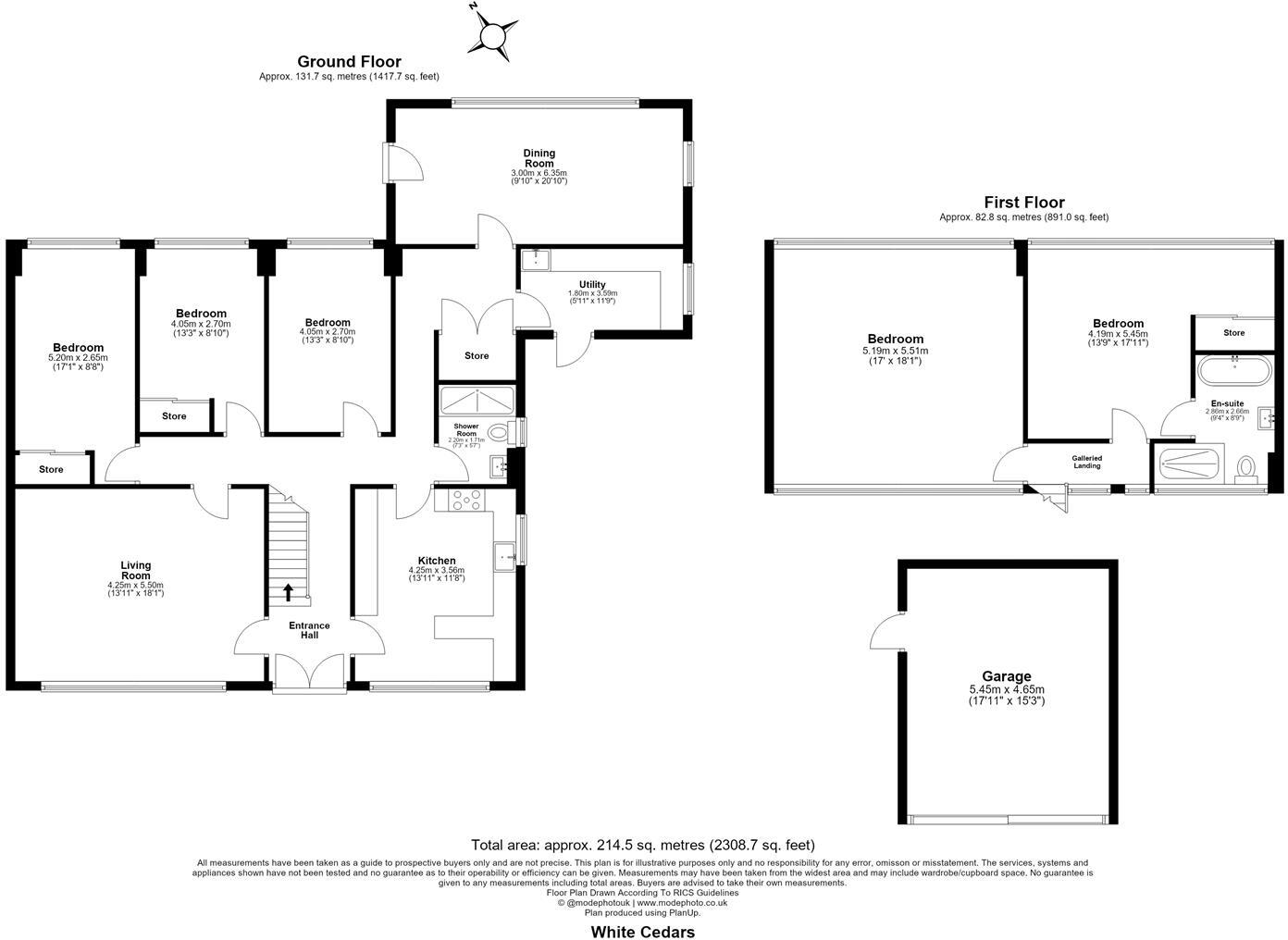 Grange Lane - Roydon - Wonderful Gardens floorplan