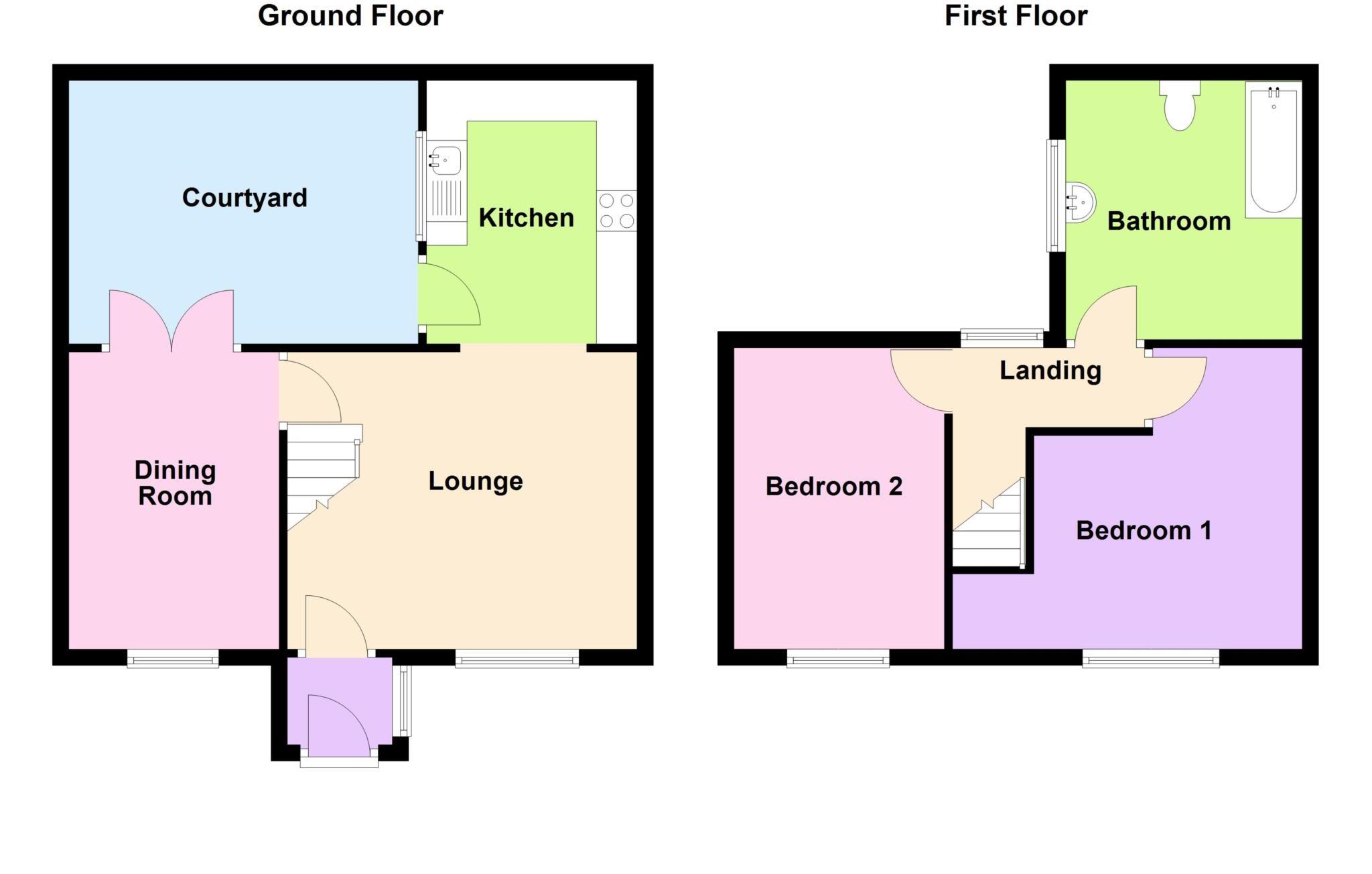 Kings Lane, Weston Super Mare floorplan