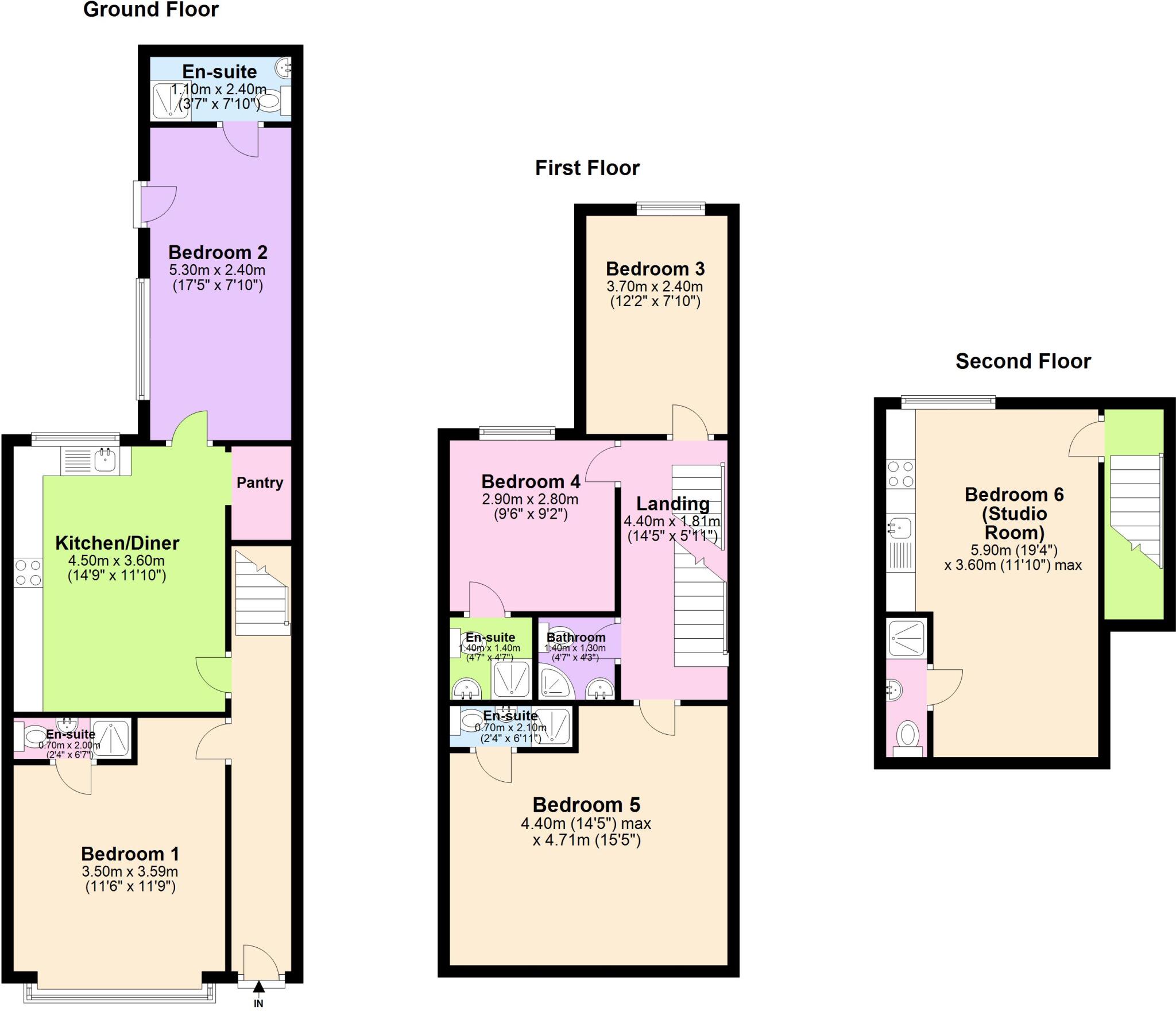 Fletcher Road, Beeston floorplan