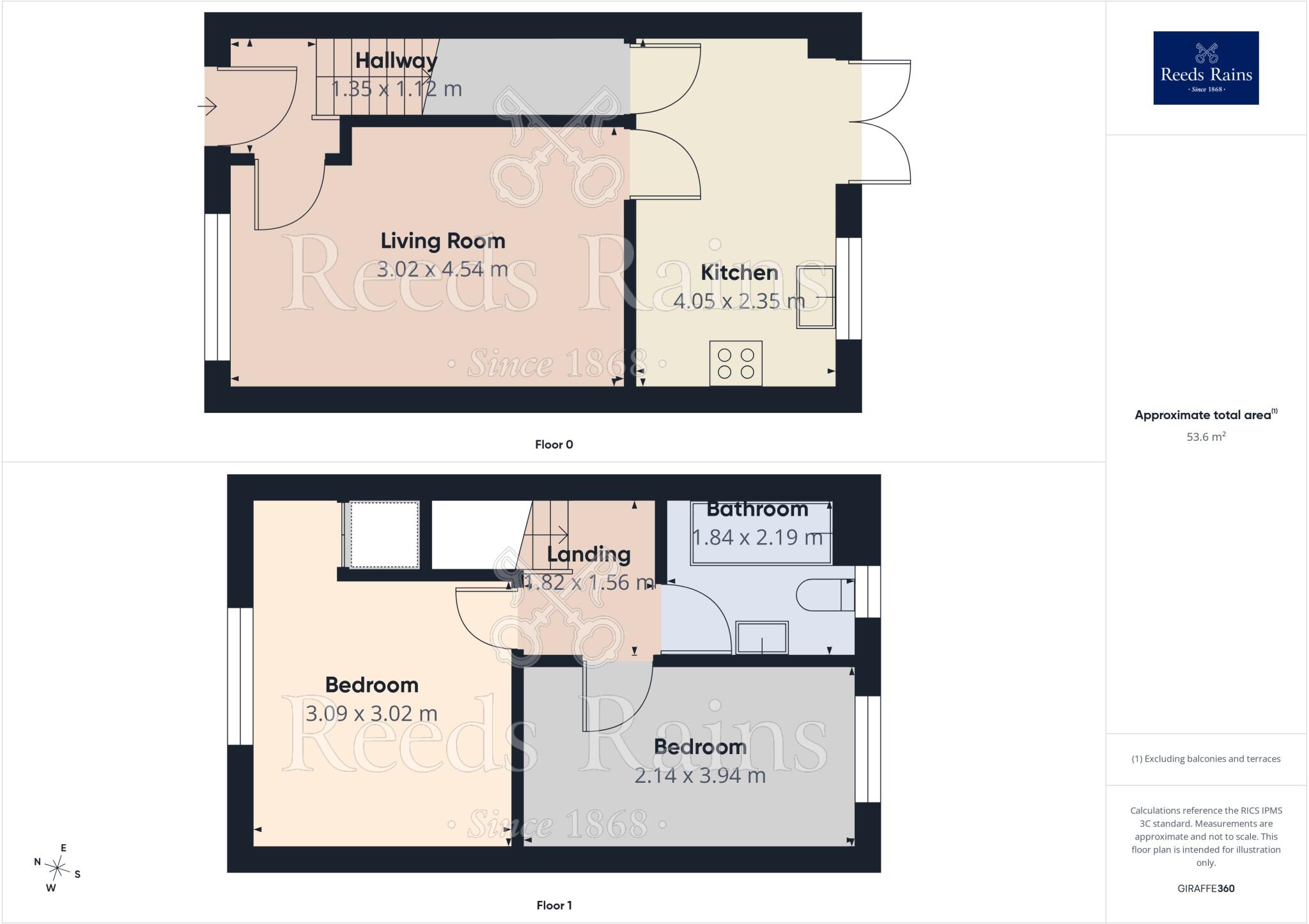 Swan Street, Poolsbrook, Chesterfield, Derbyshire, S43 floorplan