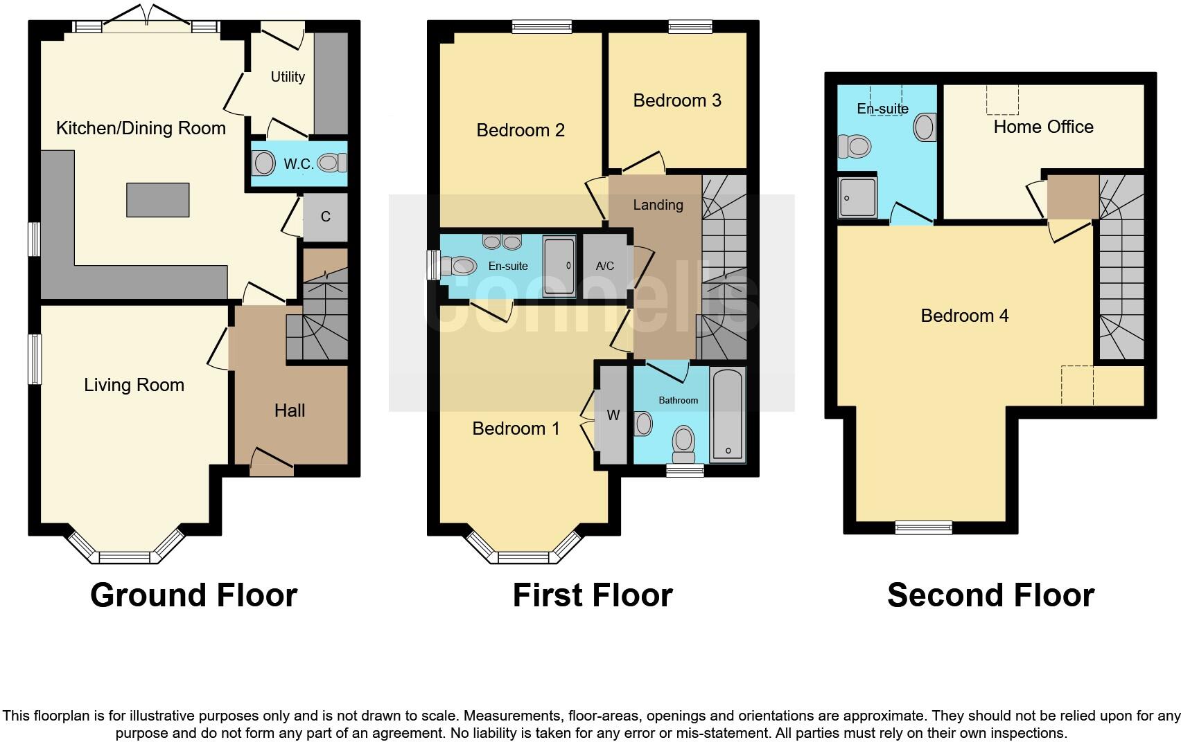 Huntshaw Close, Houlton, Rugby floorplan