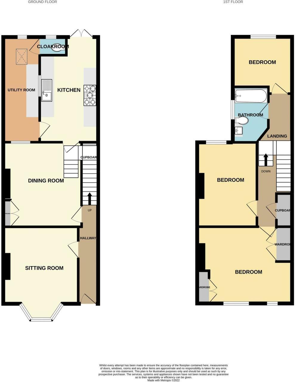 Camden Road, Bridgwater, Somerset floorplan