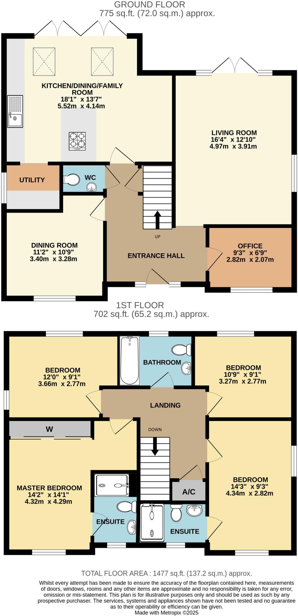 Sandy Field Way, Botley, SO32 floorplan