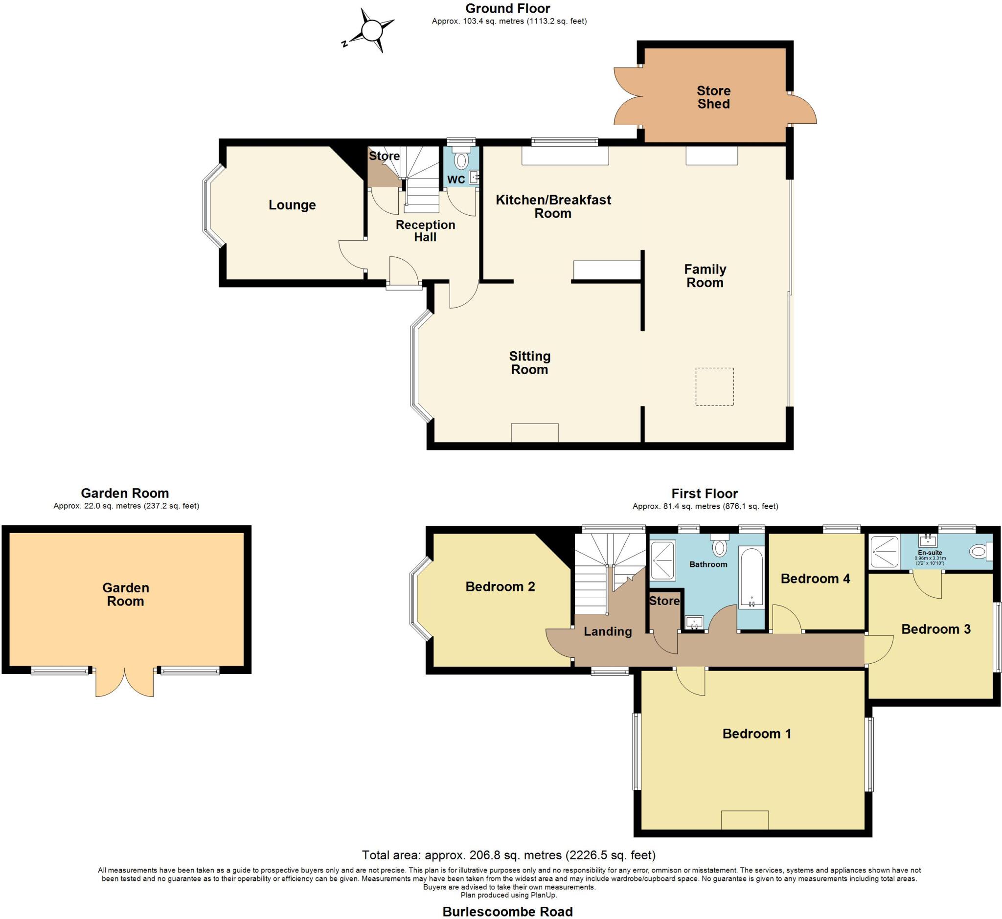 Burlescoombe Road, Thorpe Bay, Essex, SS1 floorplan