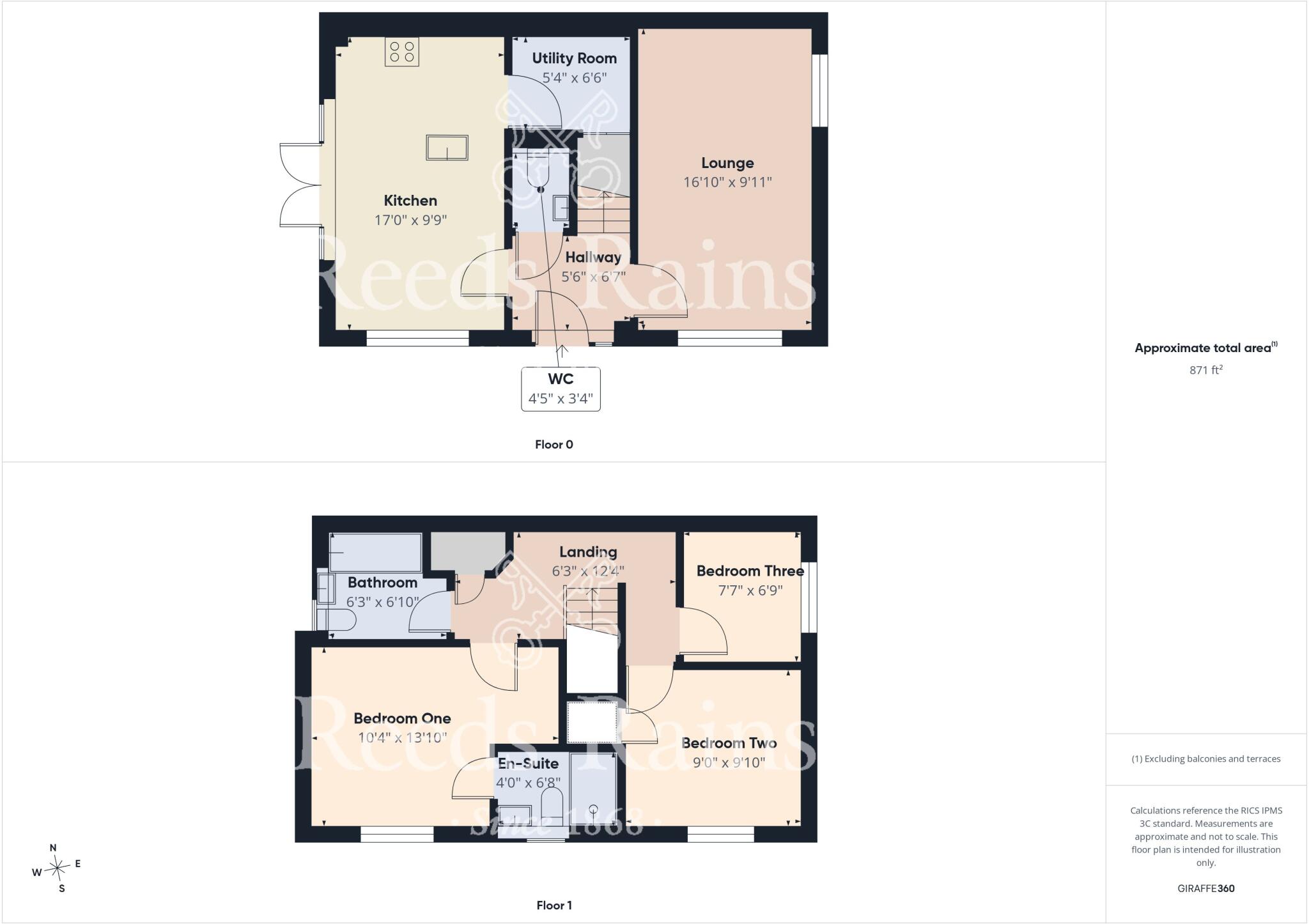 Bilsdale Gardens, Guisborough, North Yorkshire, TS14 floorplan