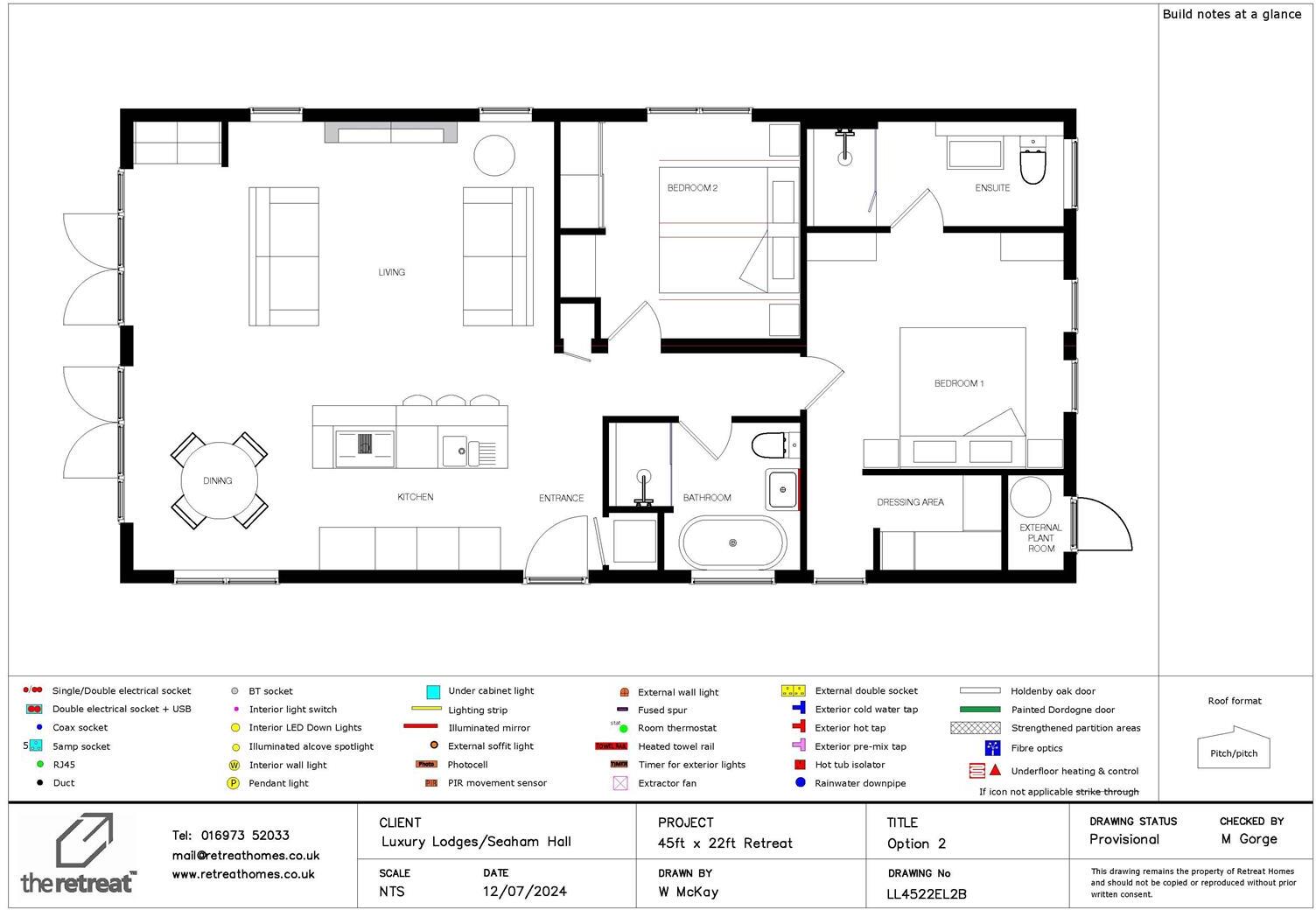 The Beachfront - Residencies at Seaham Hall floorplan