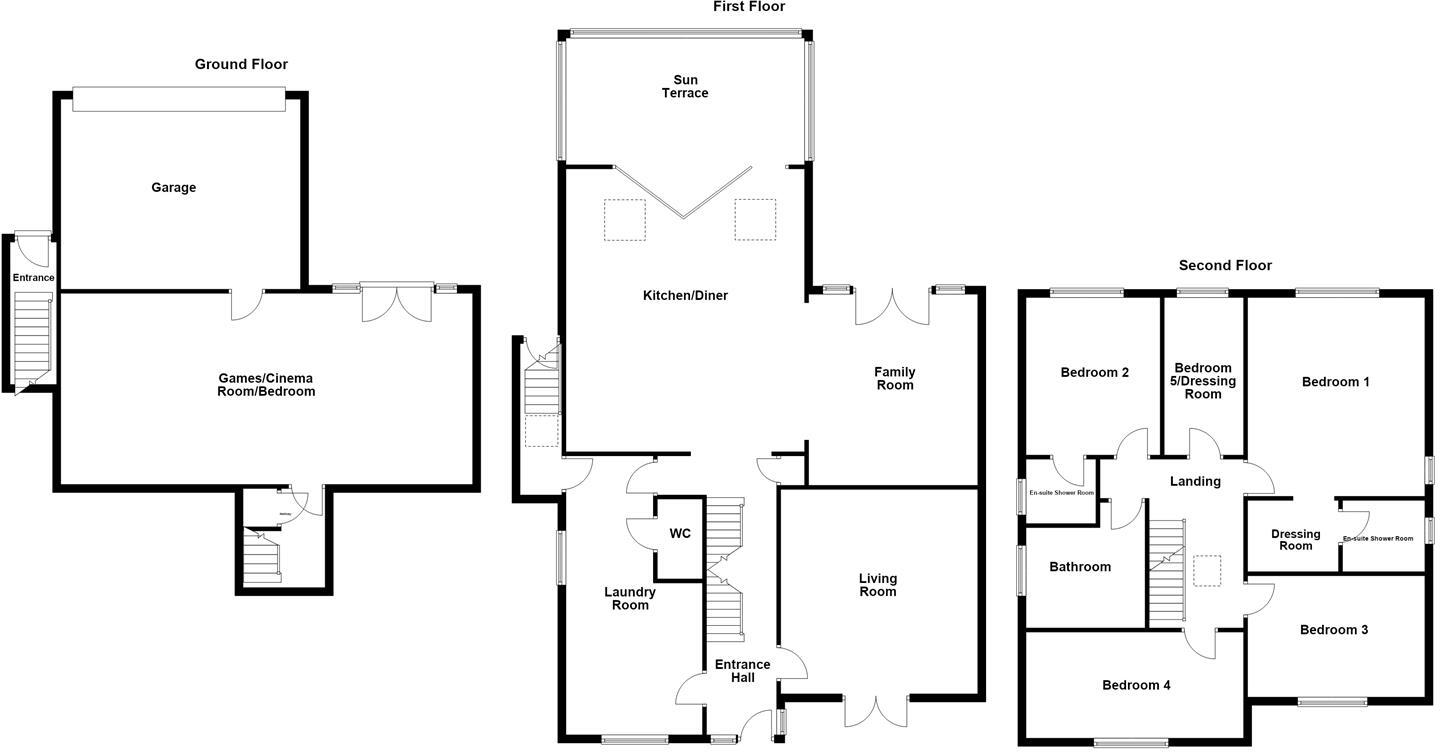 Coxley Lane, Middlestown, Wakefield floorplan