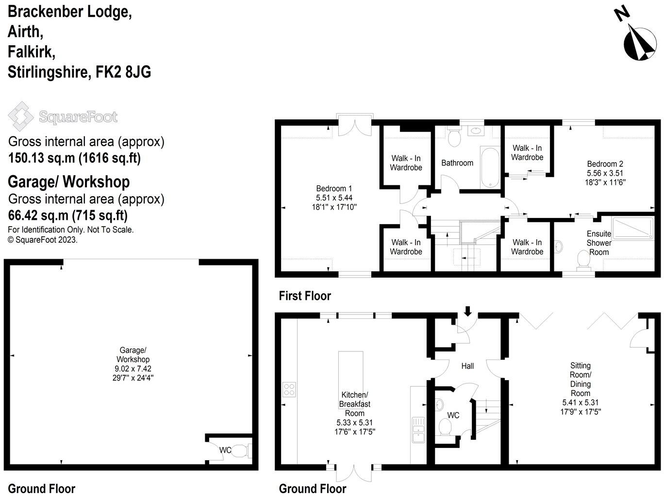 Brackenber House, Airth, Falkirk, Stirlingshire, FK2 floorplan