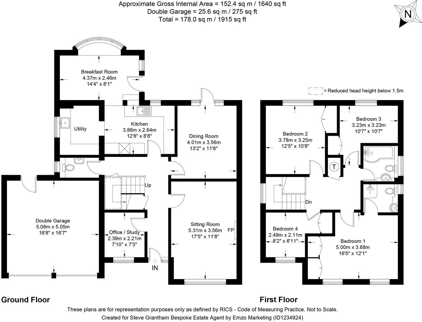 Wasdale Close, Horndean floorplan
