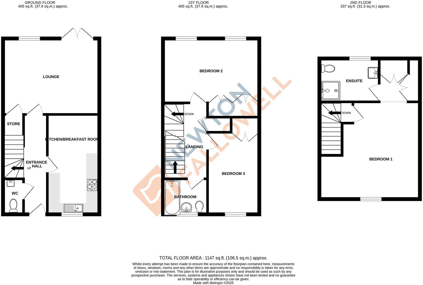 Jackson Way, Stamford, PE9 floorplan