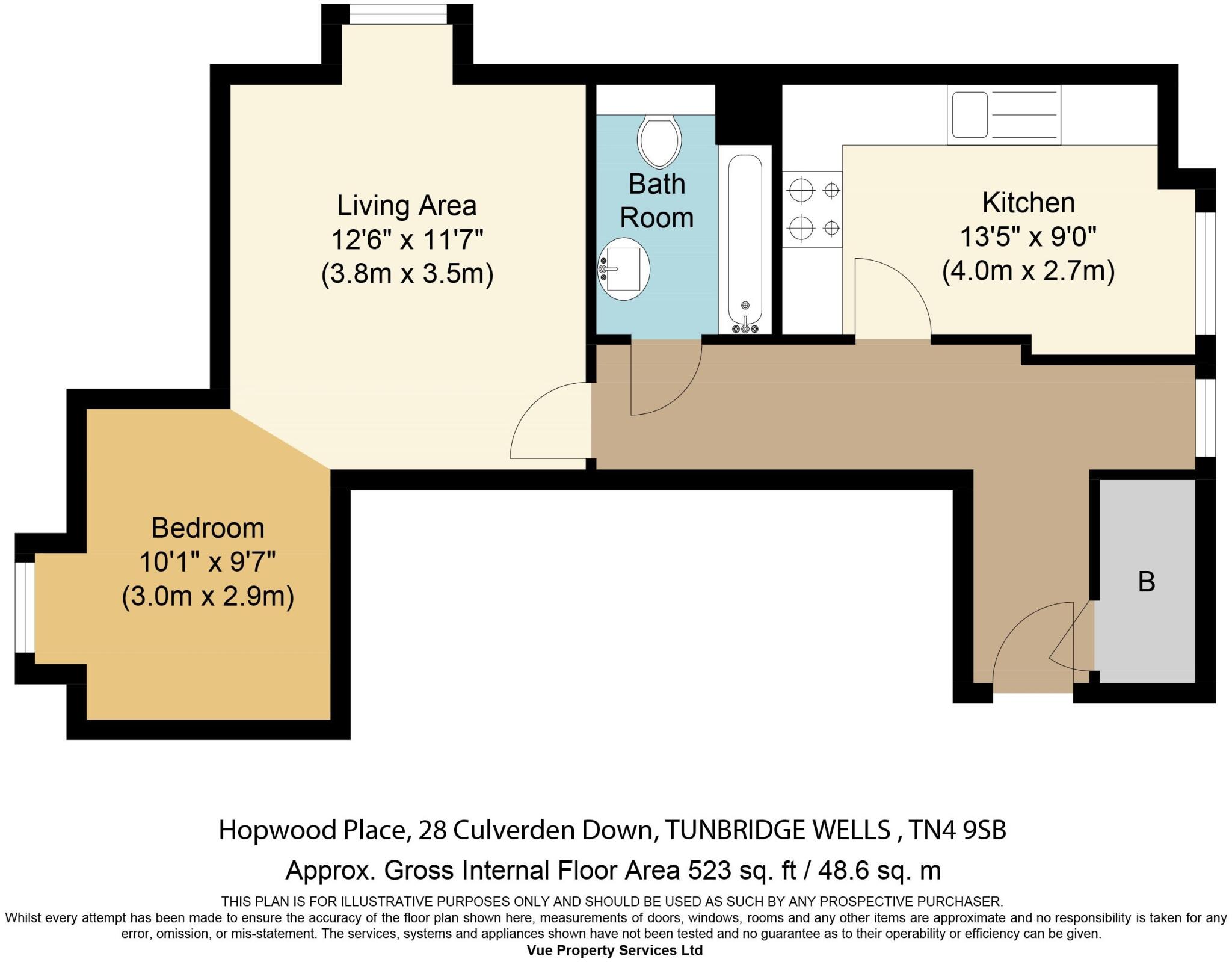 Culverden Down, TUNBRIDGE WELLS floorplan