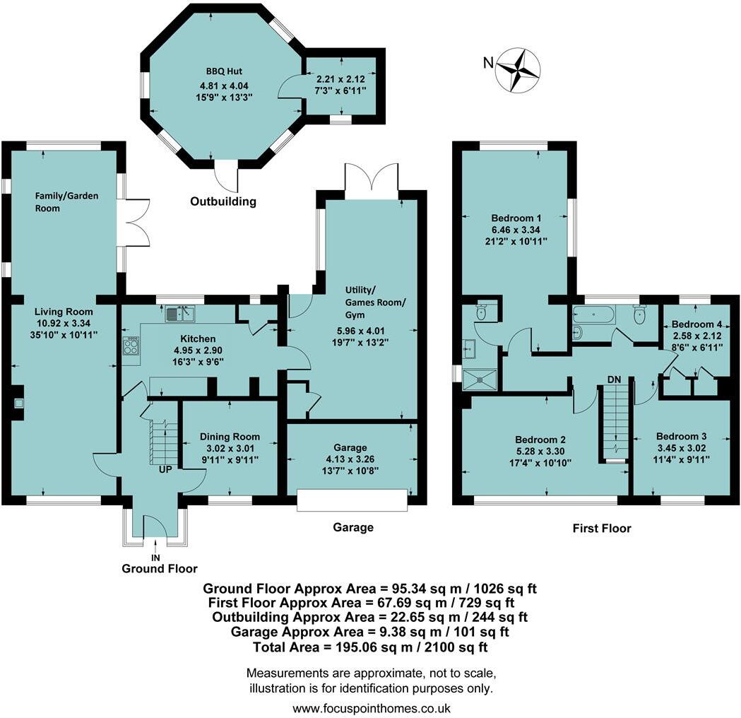Twyford Avenue, Twyford floorplan