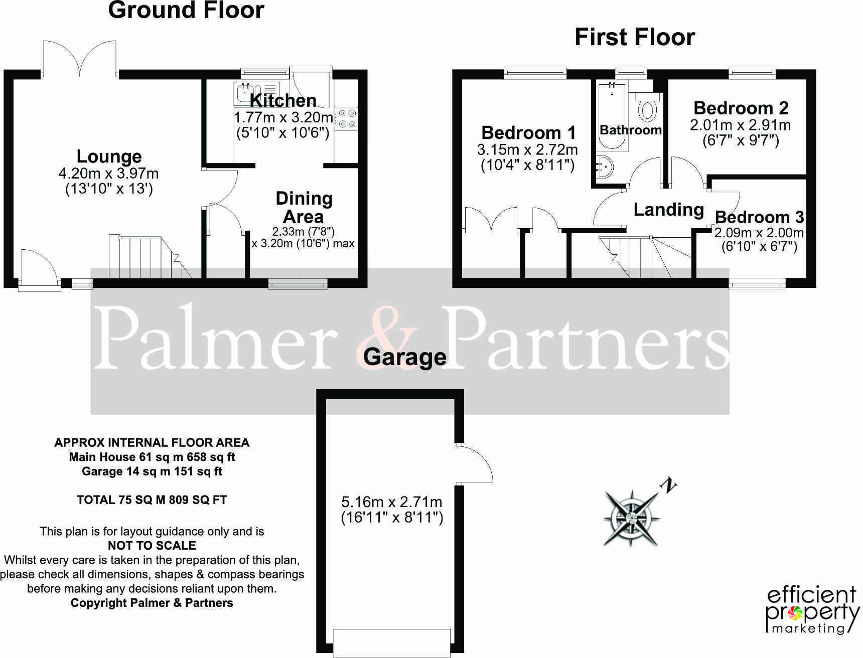 Bounderby Grove, Chelmsford, Essex, CM1 floorplan