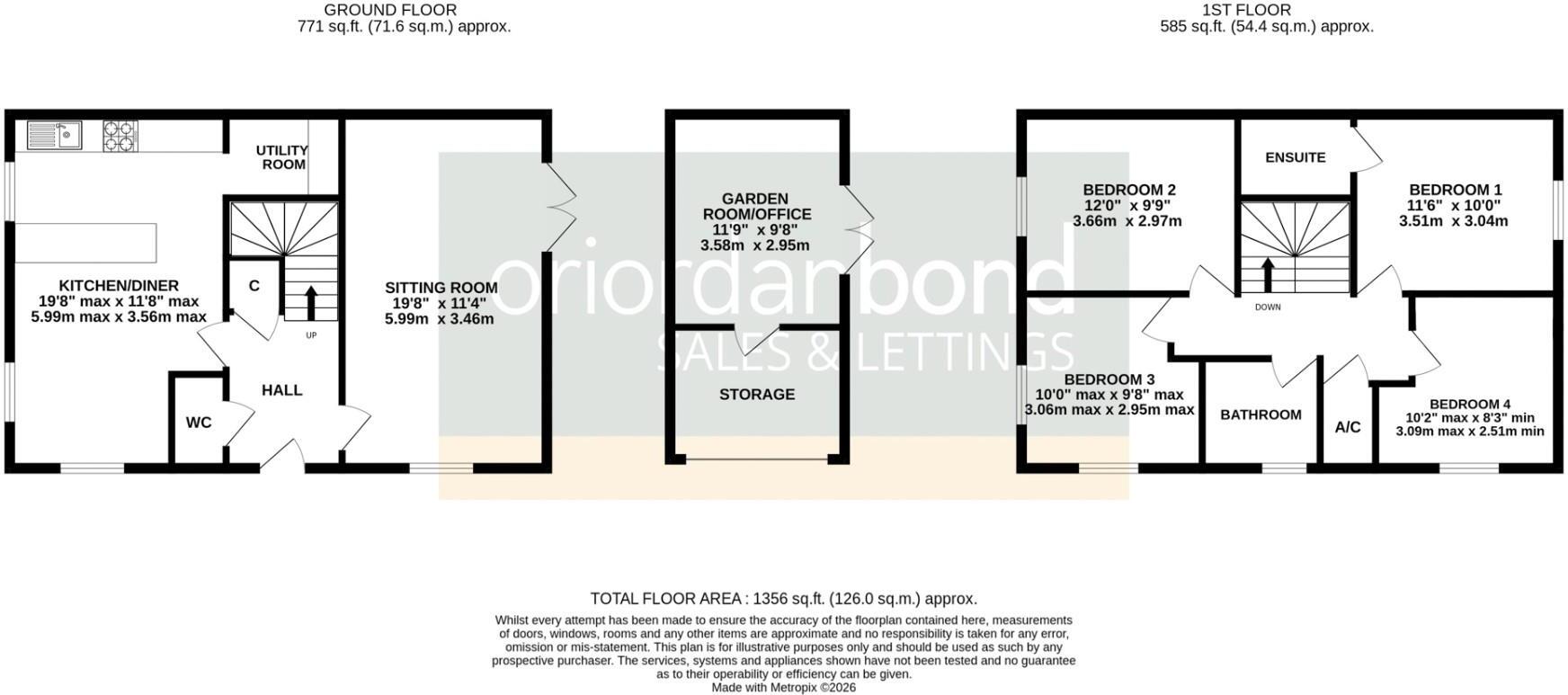 Clubtail Way, Pineham Village, Northampton NN4 floorplan