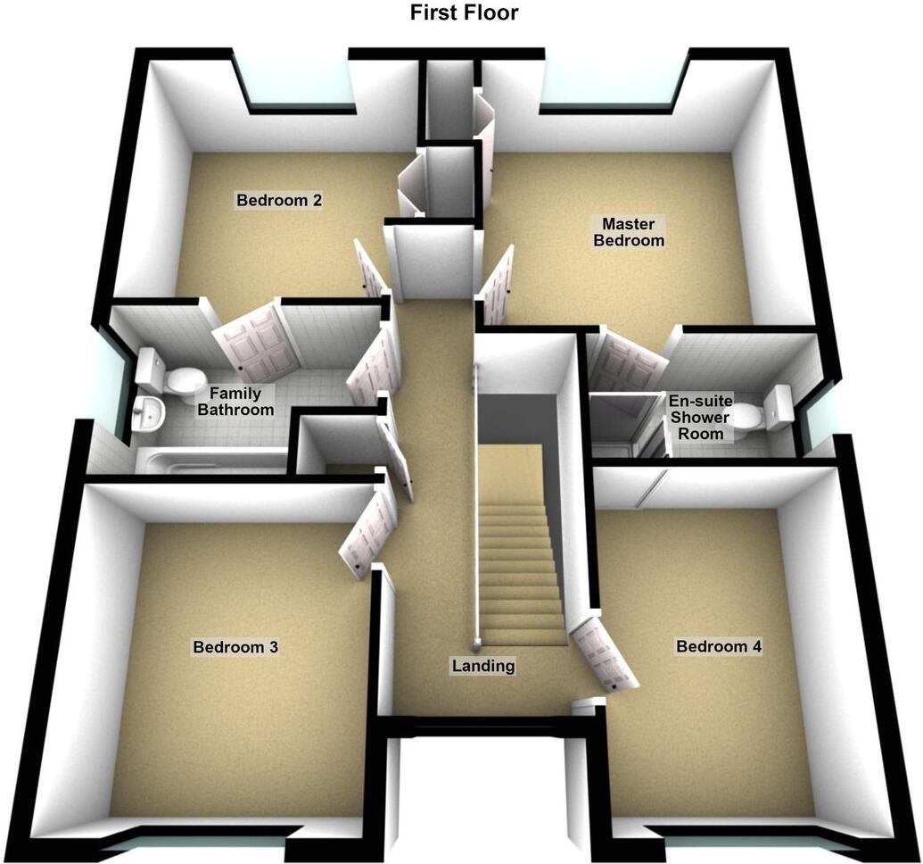 Green Valley Drive, Outwoods, Burton-on-Trent, DE13 floorplan