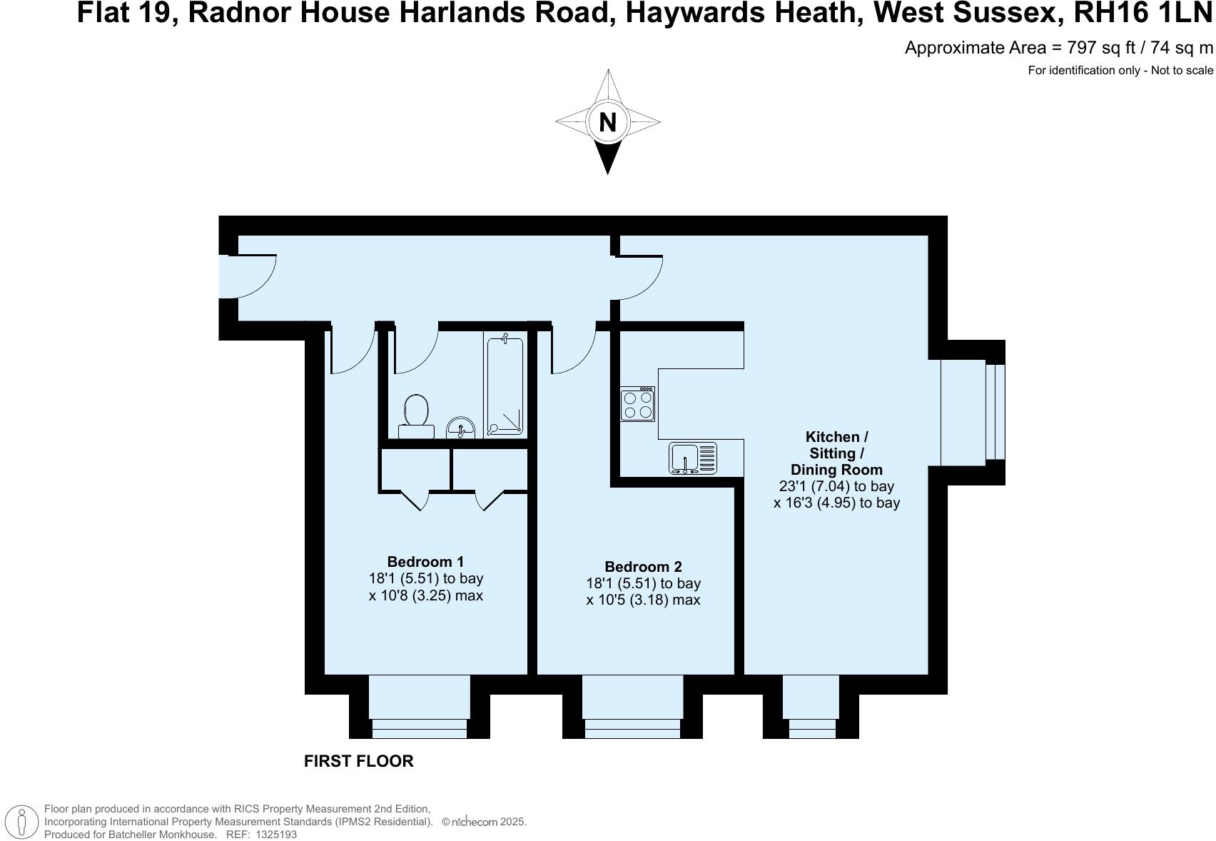 Harlands Road, Haywards Heath floorplan
