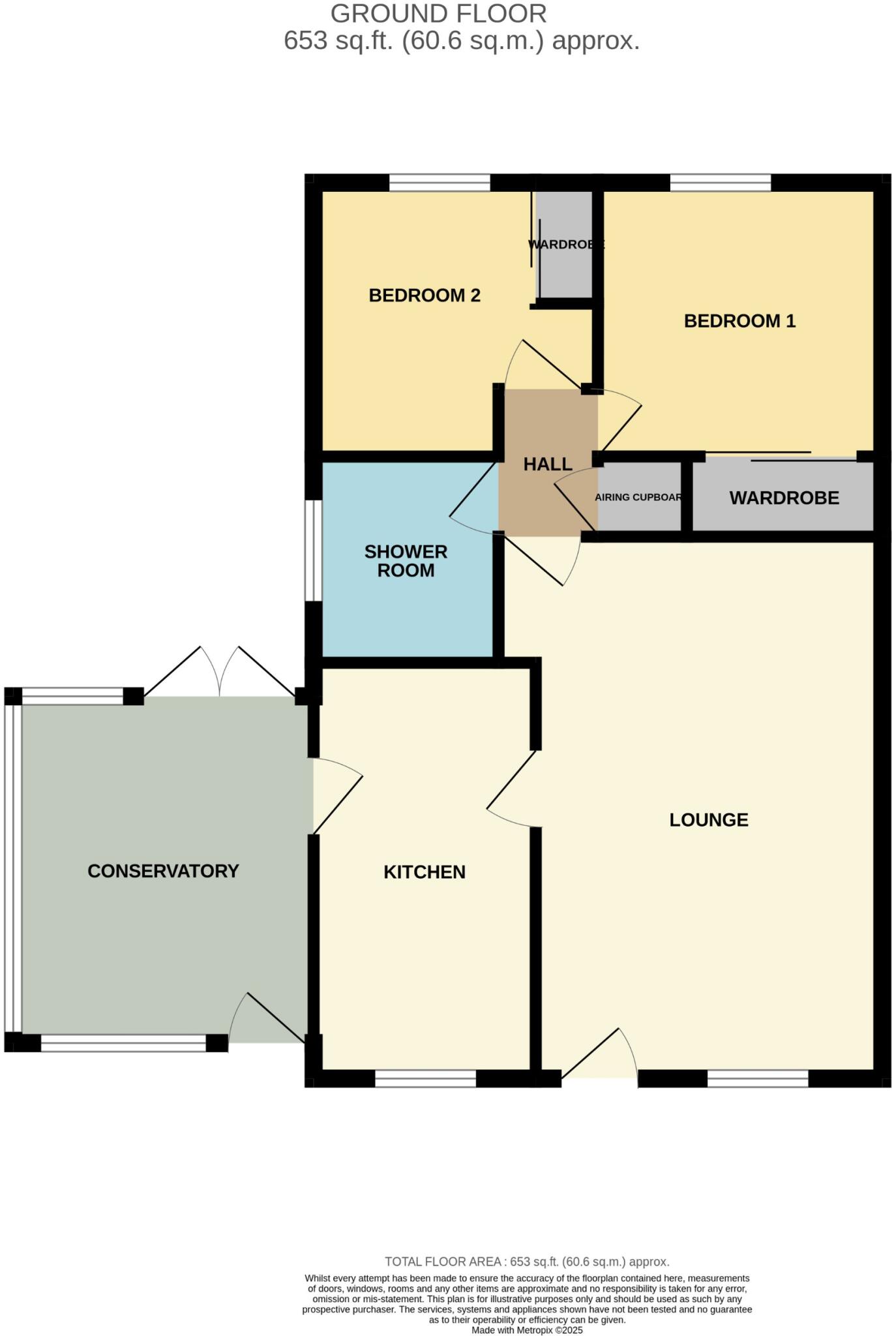 Parkers Close, Burgh Le Marsh, PE24 floorplan