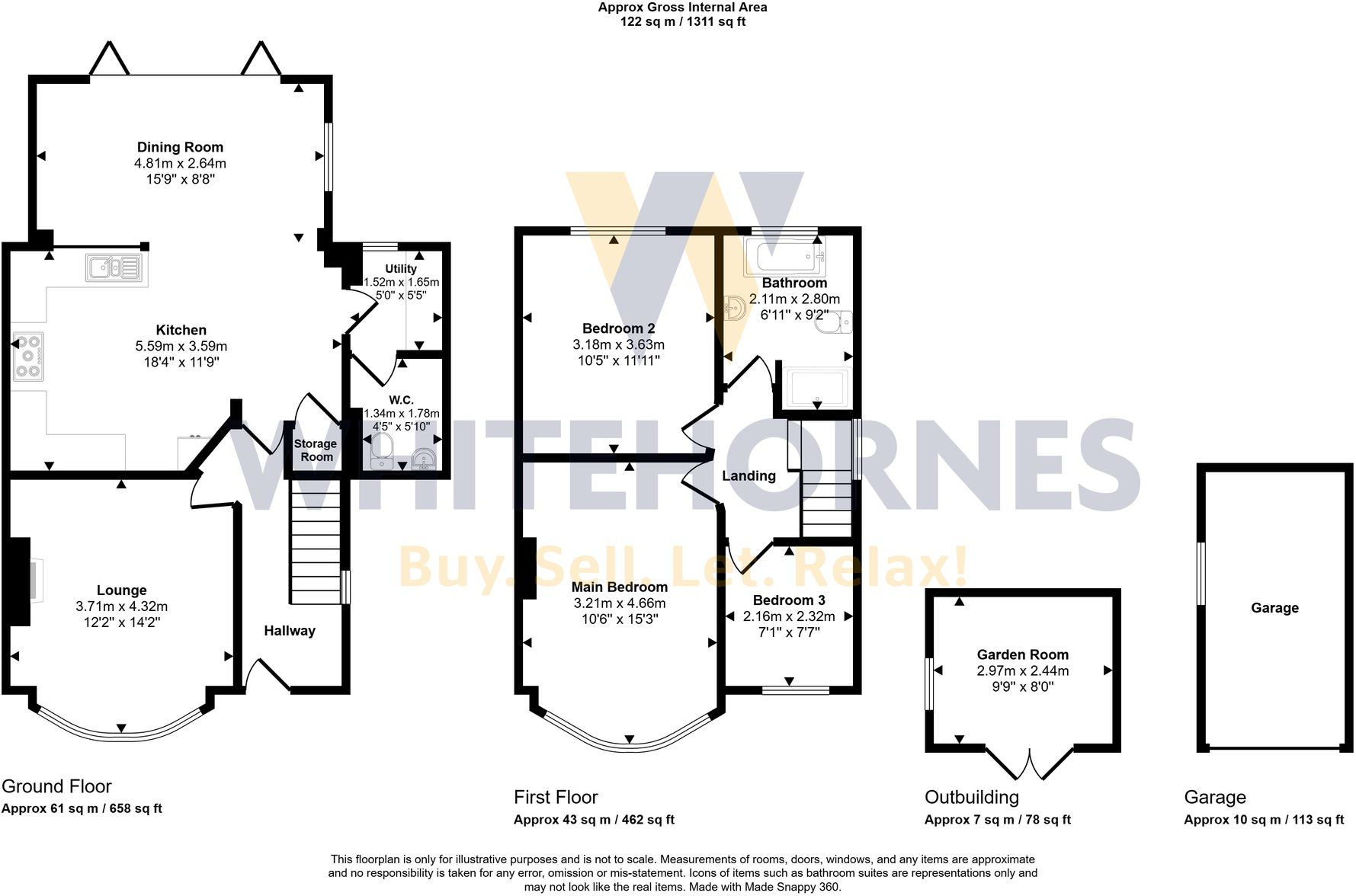 Whirlow Grove, Whirlow, S11 floorplan