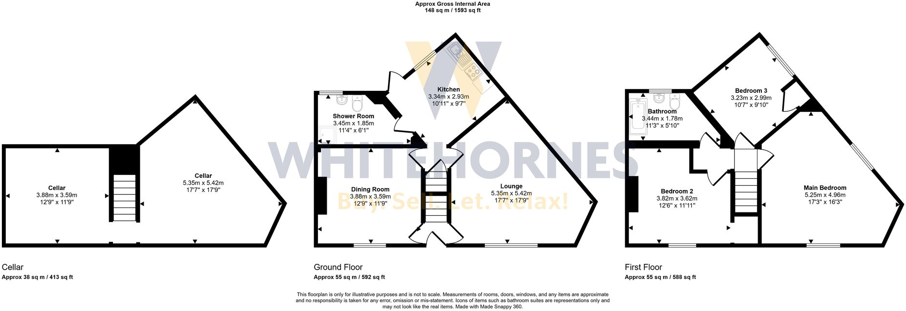Grosvenor Road, Rotherham, S65 floorplan